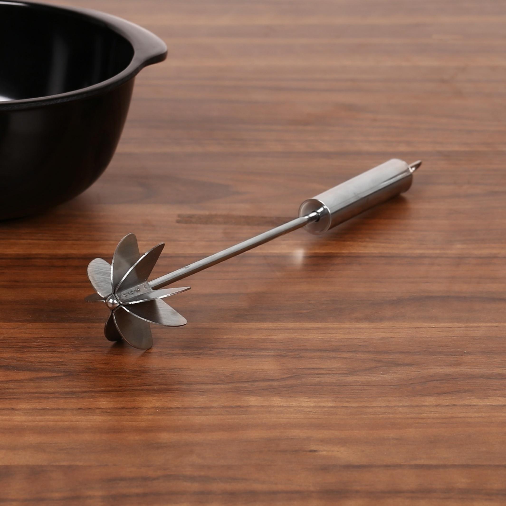 Ferrit Stainless Steel Hand Mixer in Silver
