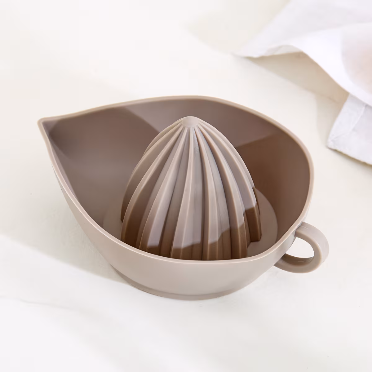 Rosemary Springfield Silicone Lemon Juicer in Brown
