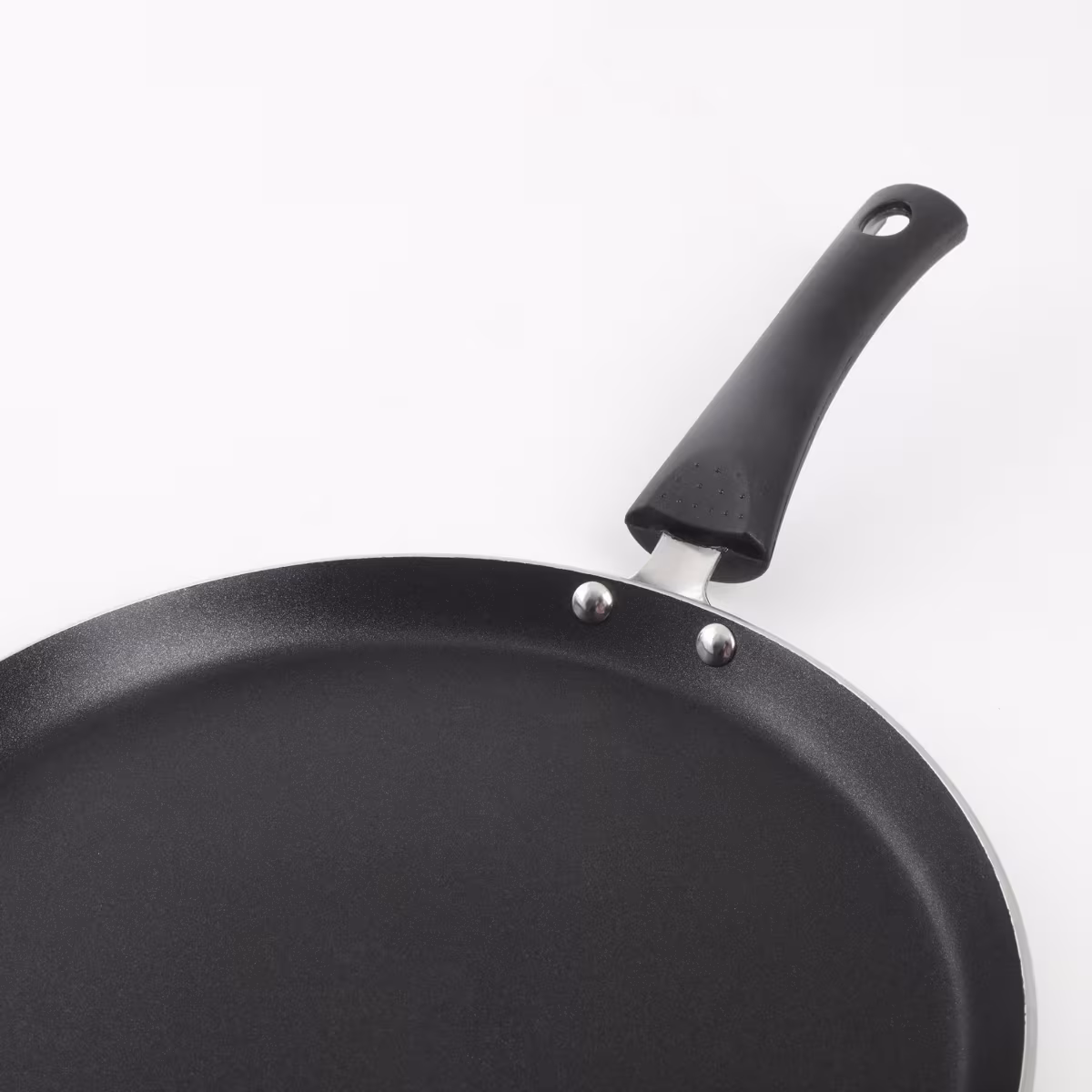 Fiona Sebron Aluminium Dosa Tawa - 45cm in Black