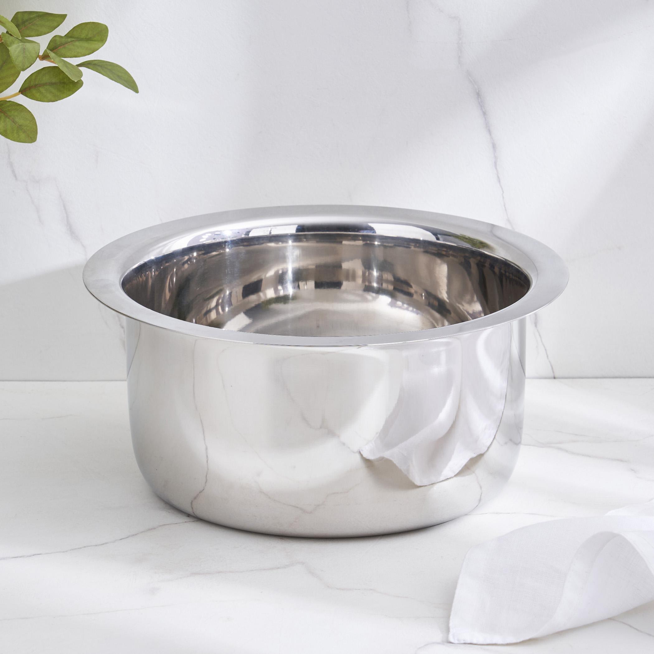 Adalyn Grit Stainless Steel Induction Compatible Pot - 2.5L in Silver