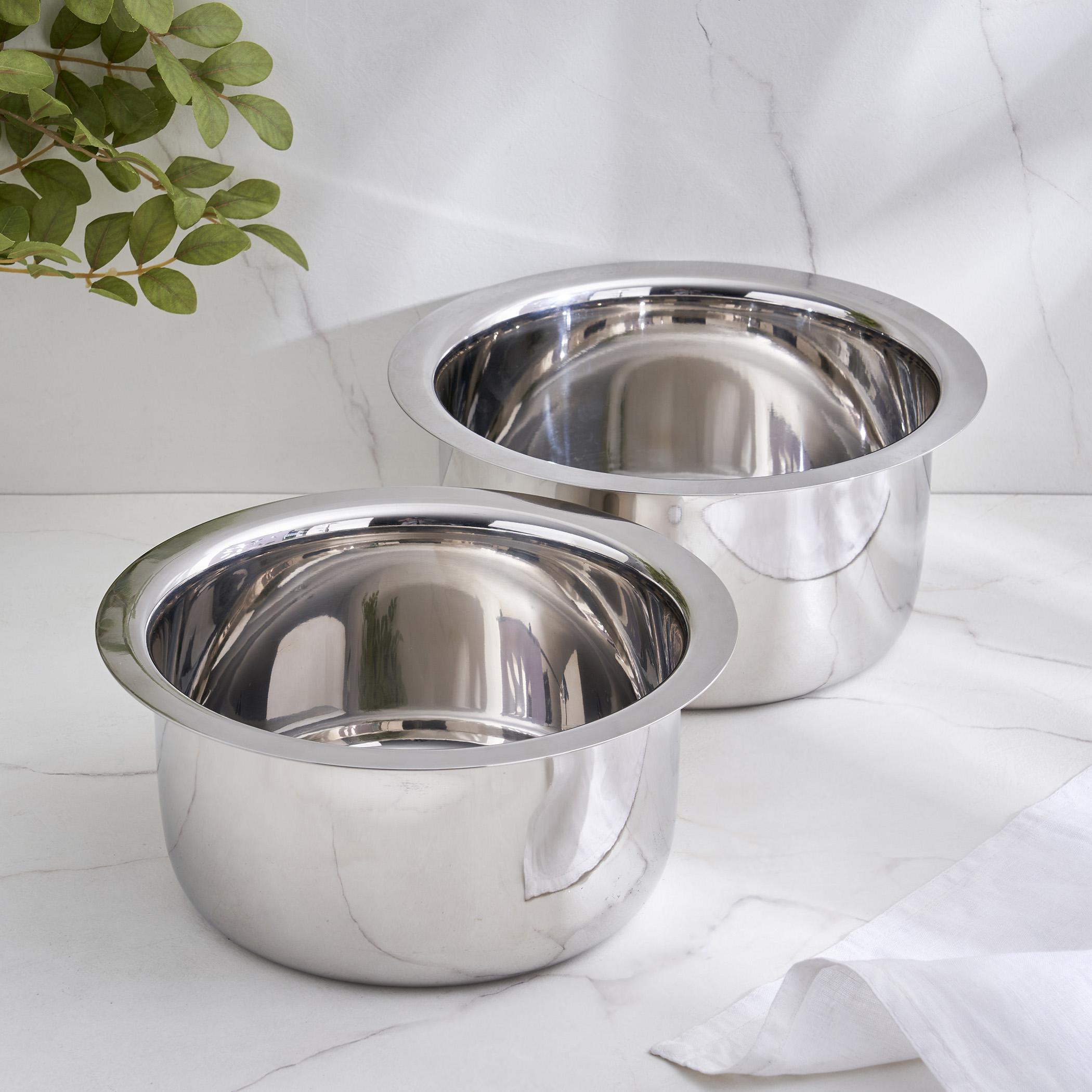Adalyn Grit Stainless Steel Induction Compatible Pot - 2.5L in Silver