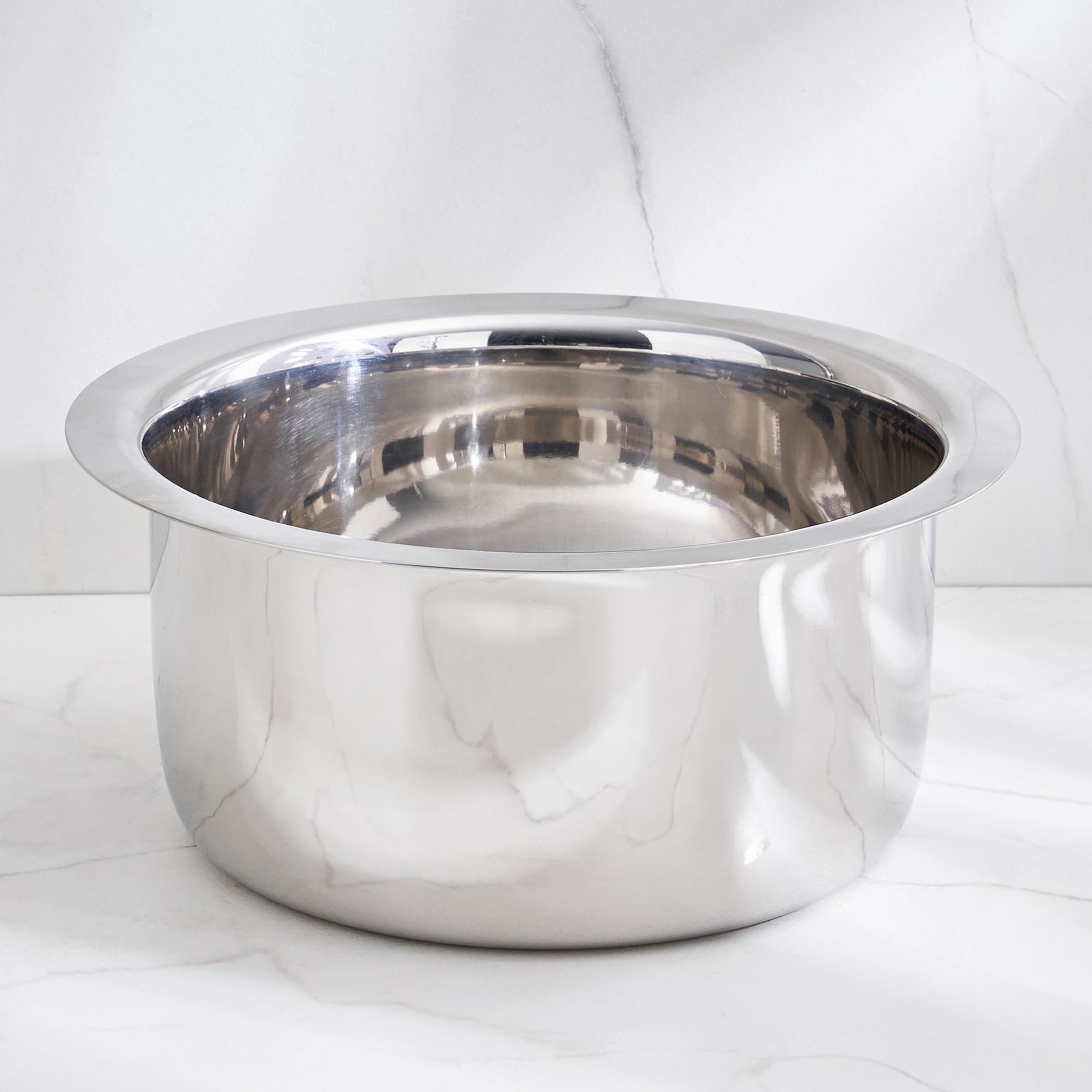 Adalyn Grit Stainless Steel Induction Compatible Pot - 2.5L in Silver