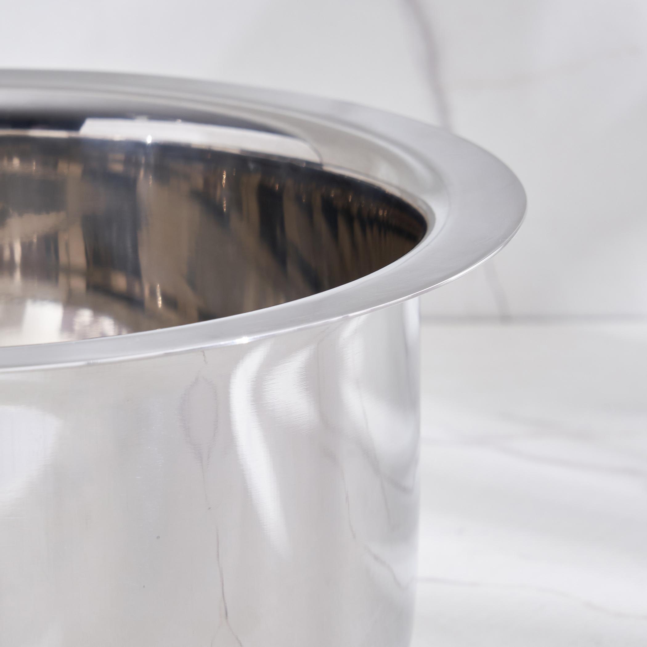 Adalyn Grit Stainless Steel Induction Compatible Pot - 2.5L in Silver