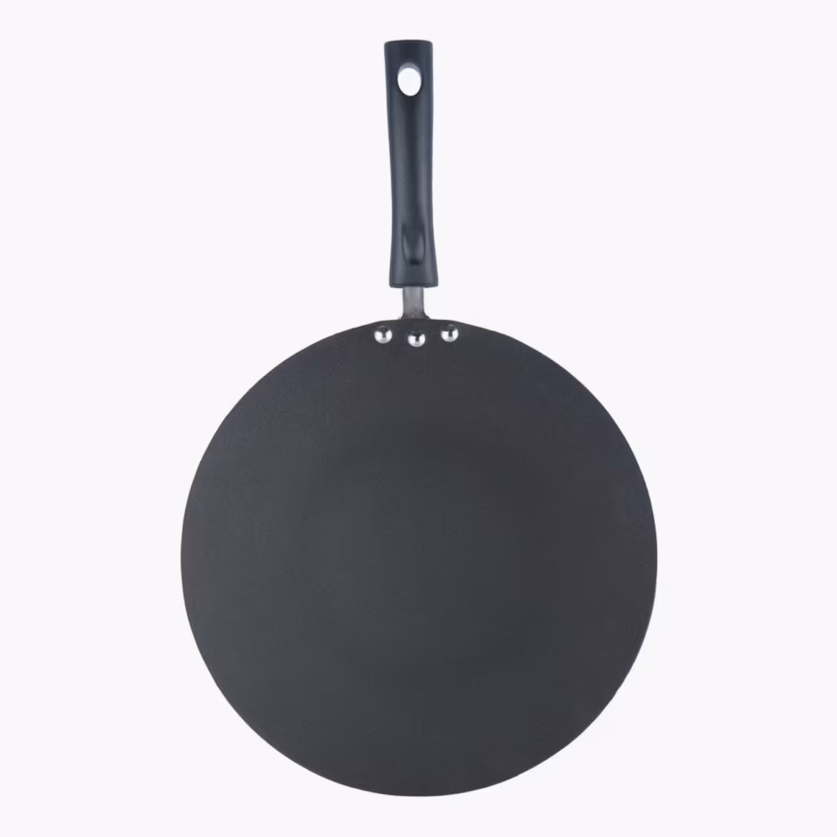 VINOD Zest Aluminium Non-Stick 5mm Thickness Flat Multi Tawa - 32.5cm in Grey