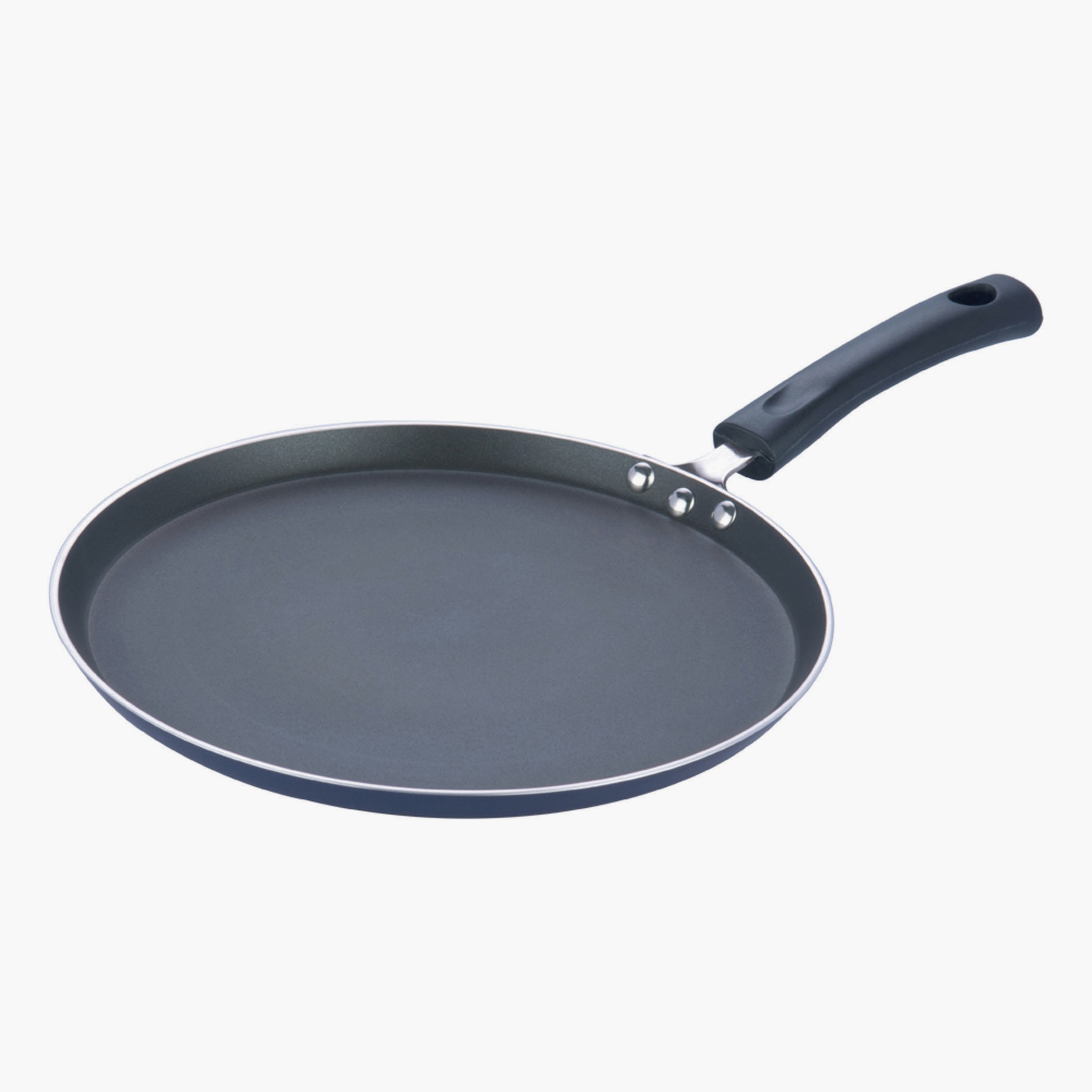 VINOD Zest Aluminium Non-Stick 3mm Thickness Dosa Tawa - 28cm in Blue