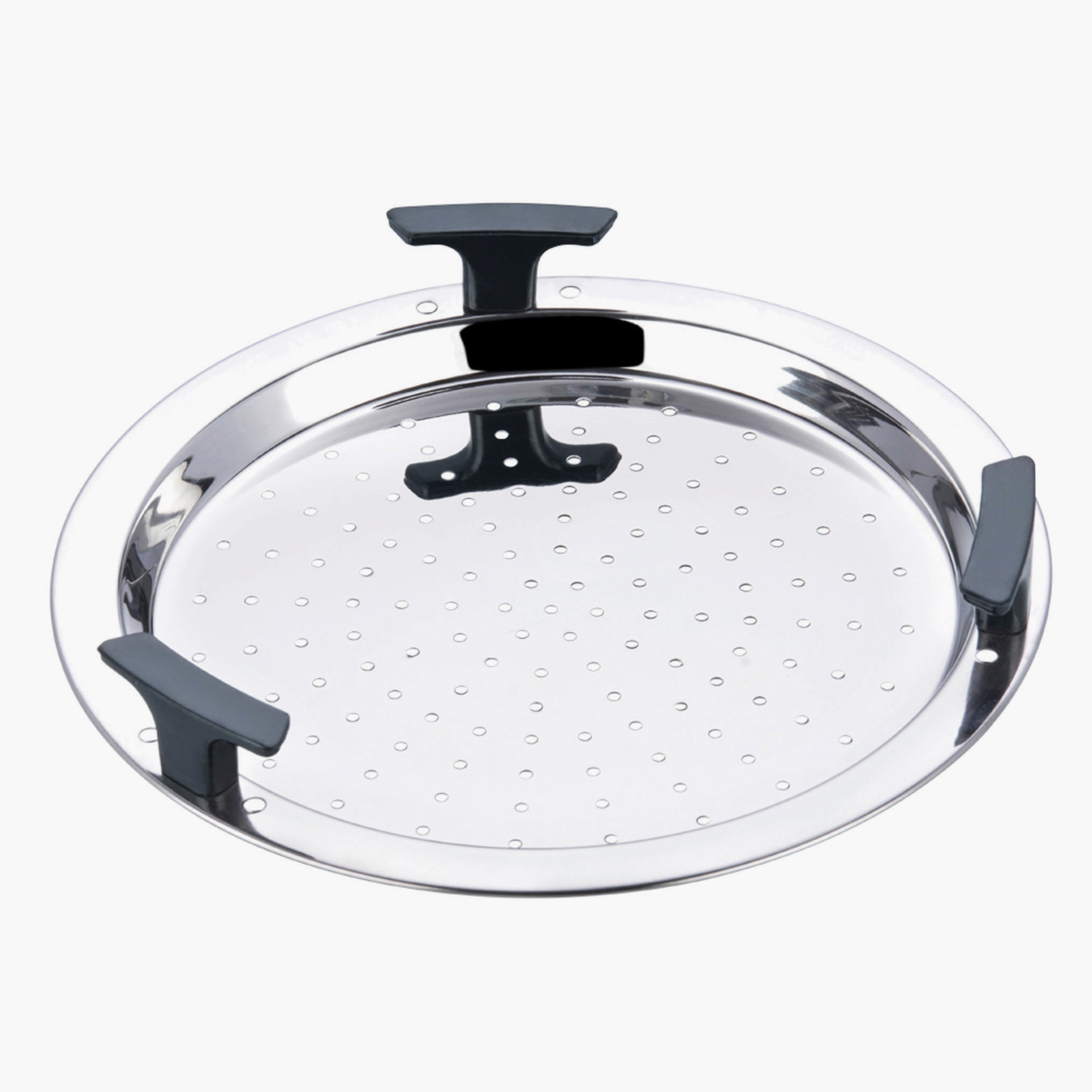 VINOD 6Pcs Aluminium Hard Anodized Multi Kadai in Black
