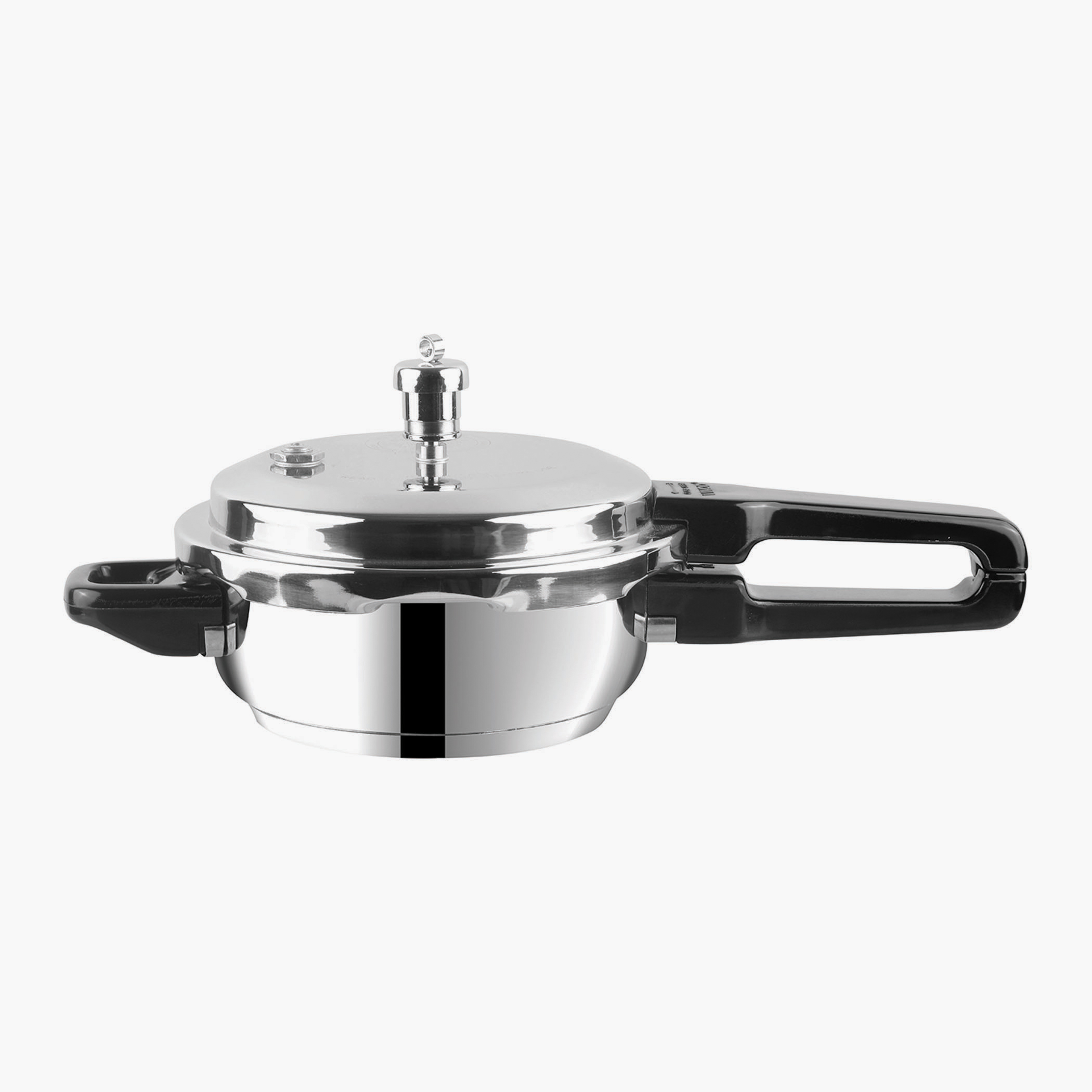 VINOD Mini 18/8 Stainless Steel Pan Pressure Cooker - 2L in Silver