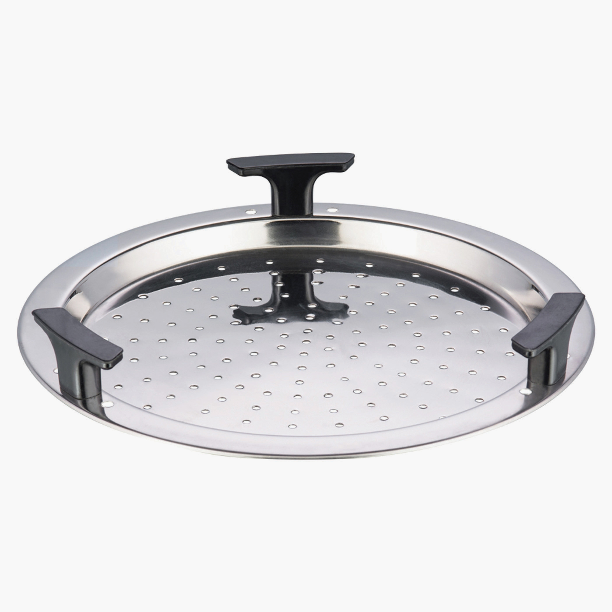 VINOD Deluxe 7 Pcs Stainless Steel Multi Kadai in Silver