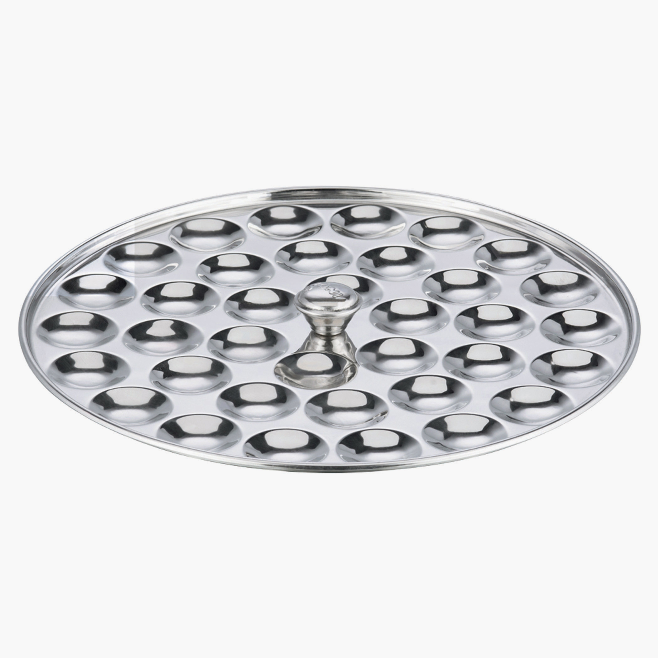 VINOD Deluxe 7 Pcs Stainless Steel Multi Kadai in Silver