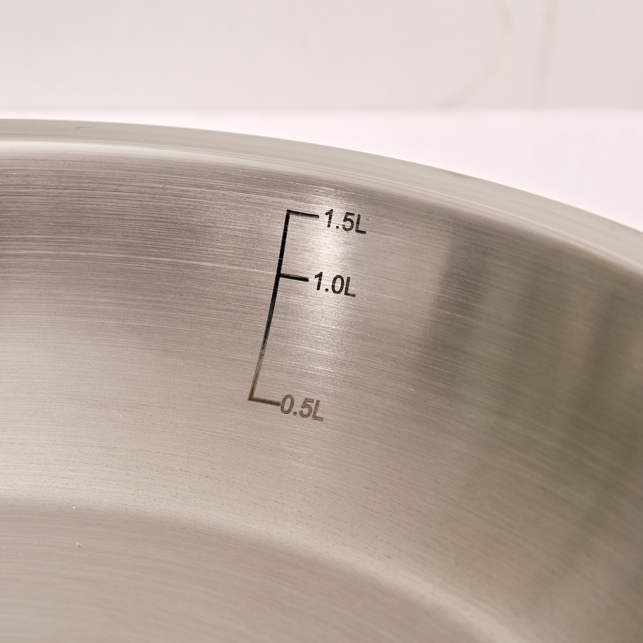 Valeria Carin Tri-Ply Stainless Steel Induction Compatible Fry Pan - 1.6L in Silver