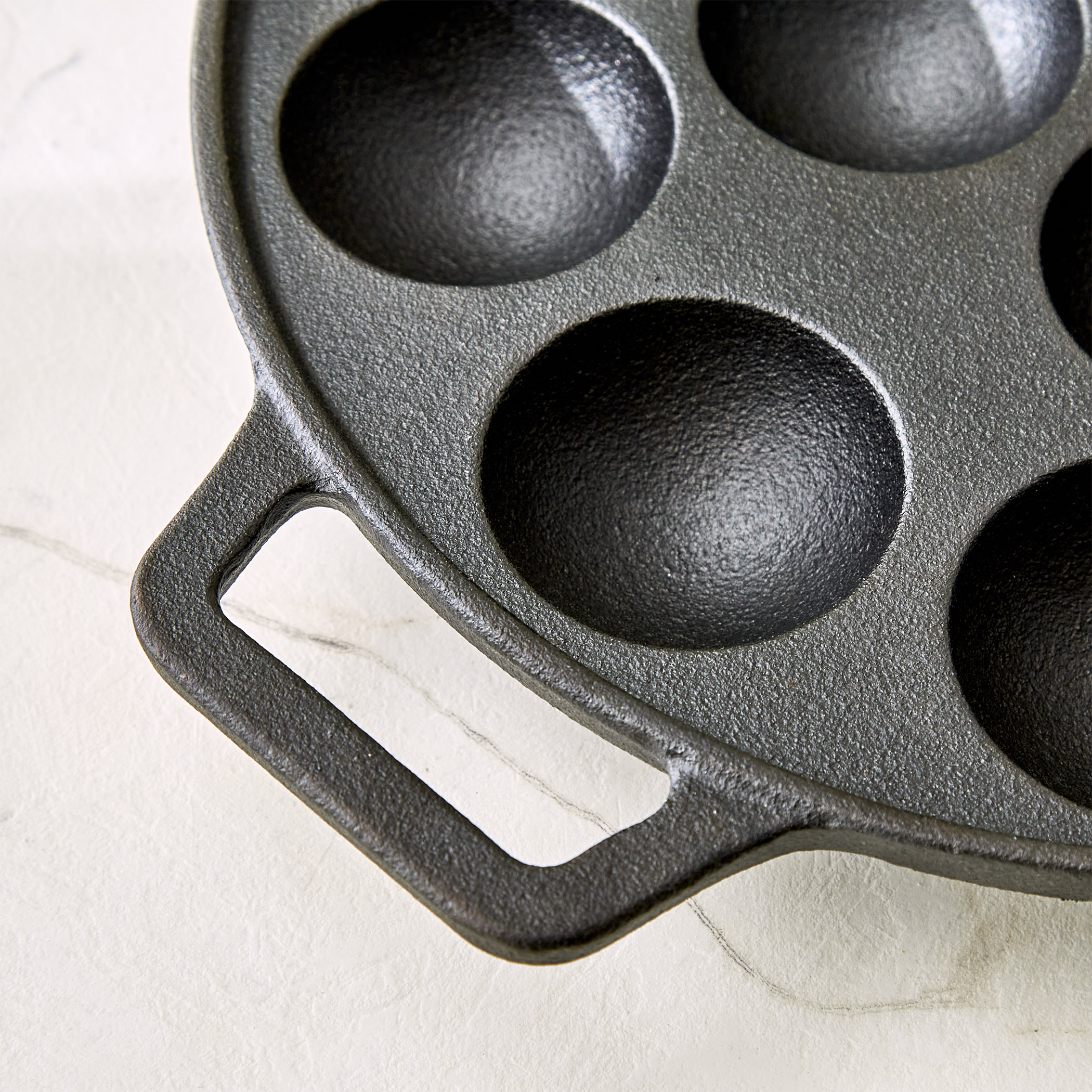 Terra Tales Sally Cast Iron Paniyarakal in Black