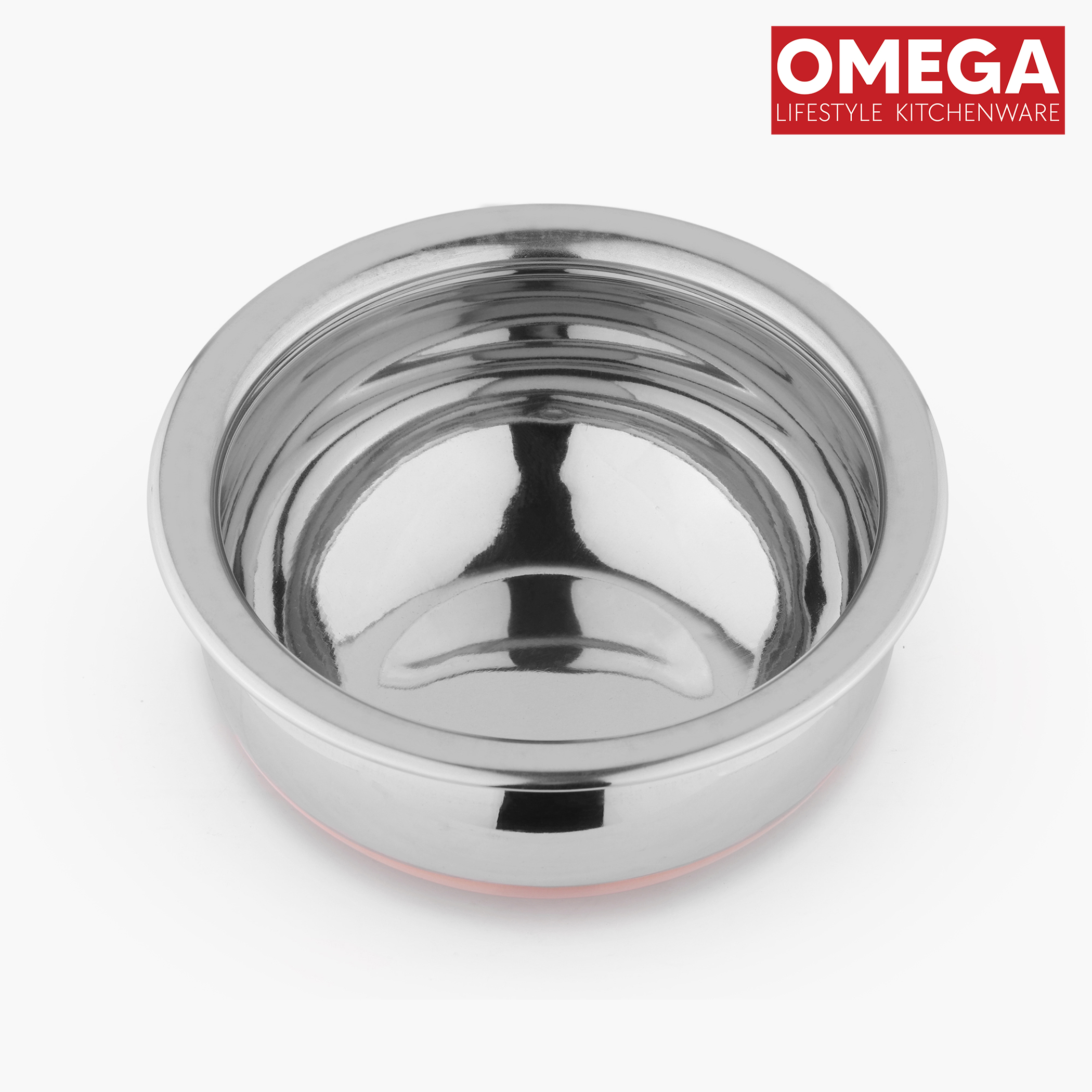 OMEGA Stainless Steel Copper Bottom Handi - 1.6L in Silver