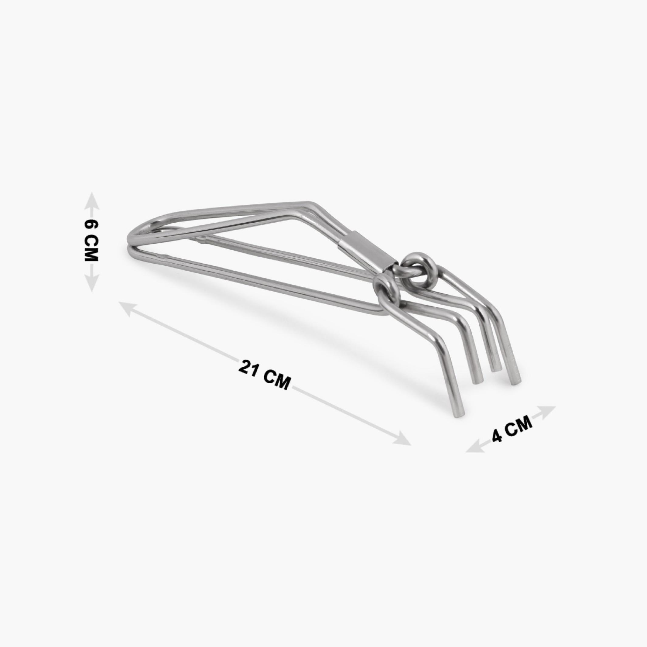 Ferrit Stainless Steel Wire Tong in Silver