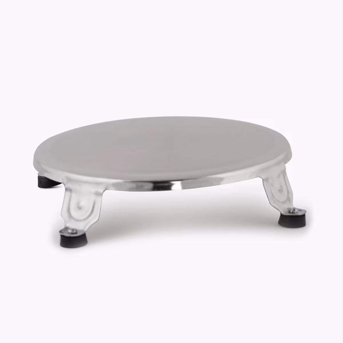 Glovia Stainless Steel Rolling Board in Silver