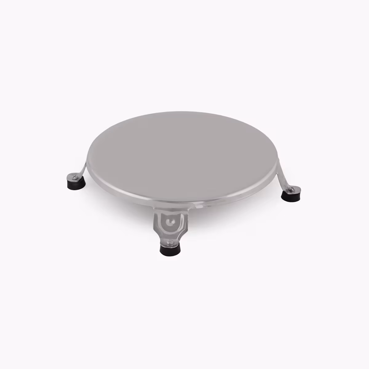 Glovia Stainless Steel Rolling Board in Silver