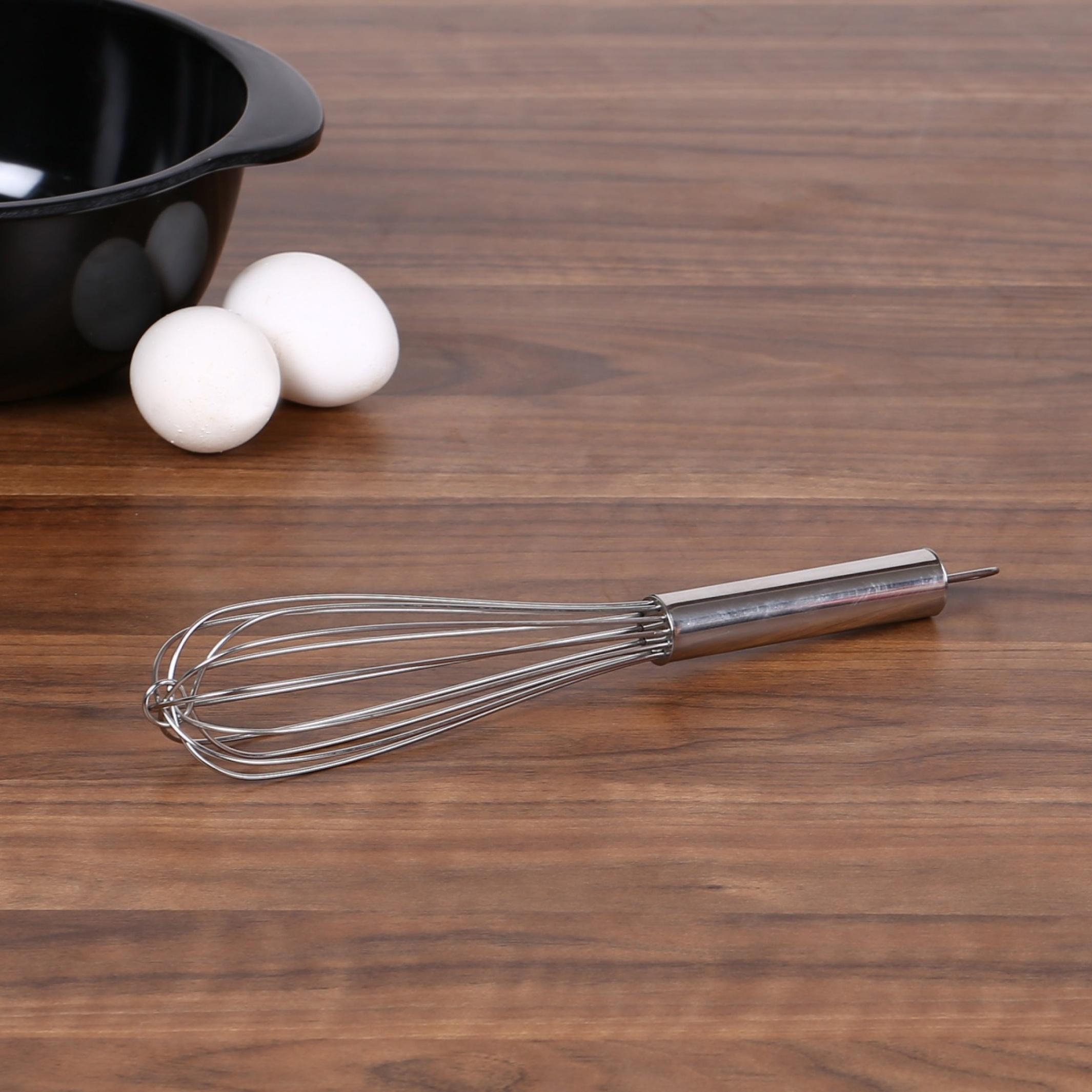 Ferrit Stainless Steel Whisk in Silver
