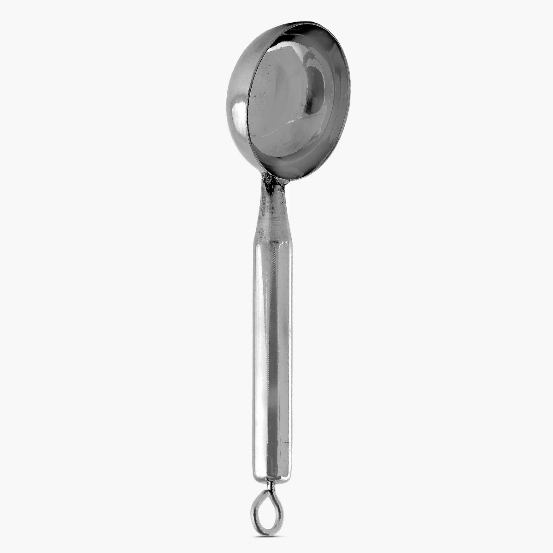 Ferrit Stainless Steel Dosa Ladle in Silver