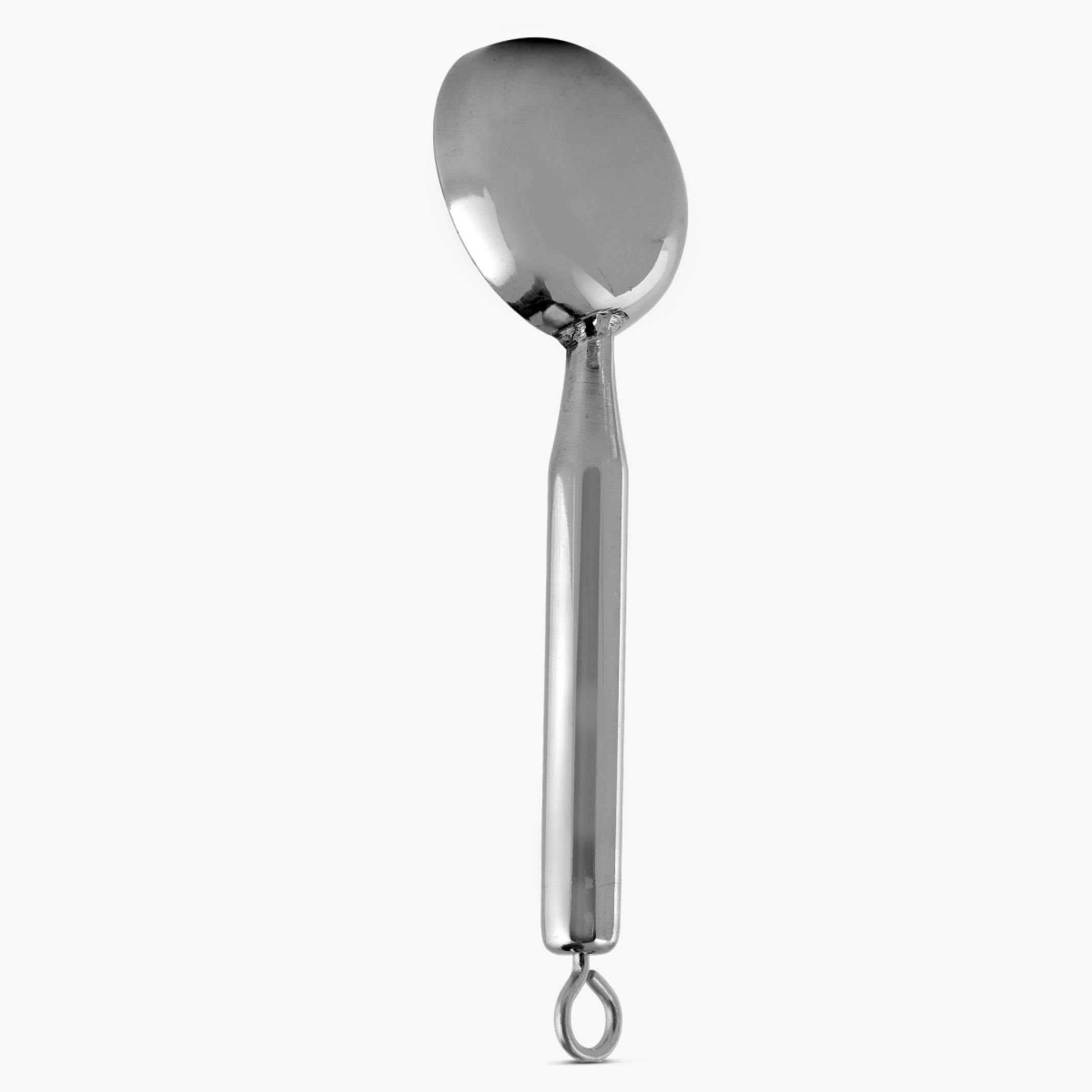 Ferrit Stainless Steel Dosa Ladle in Silver