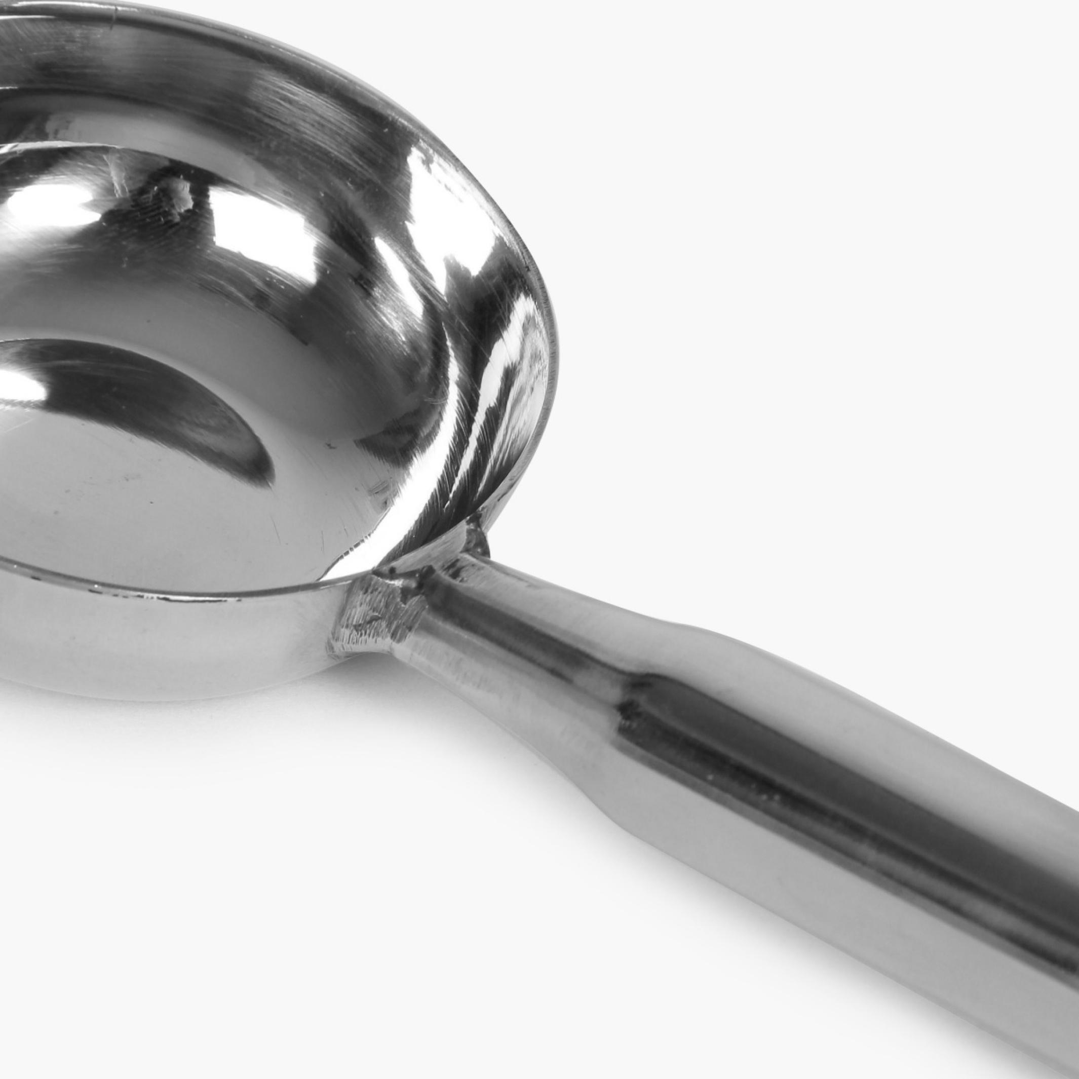 Ferrit Stainless Steel Dosa Ladle in Silver