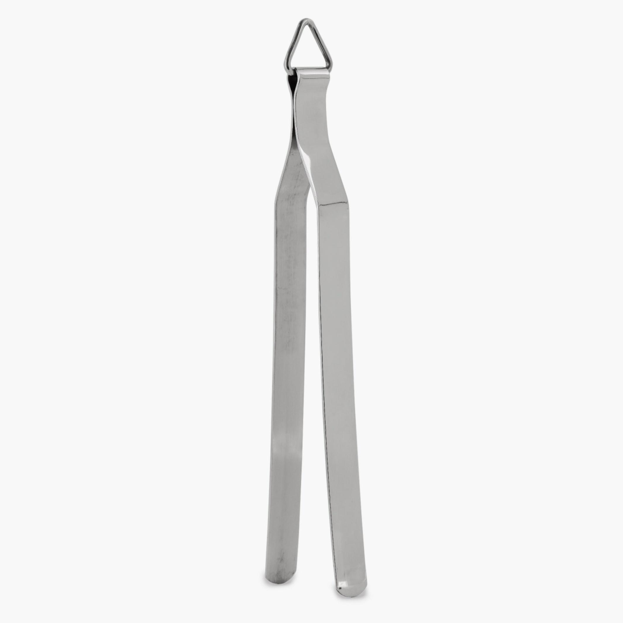 Ferrit Stainless Steel Tongs in Silver
