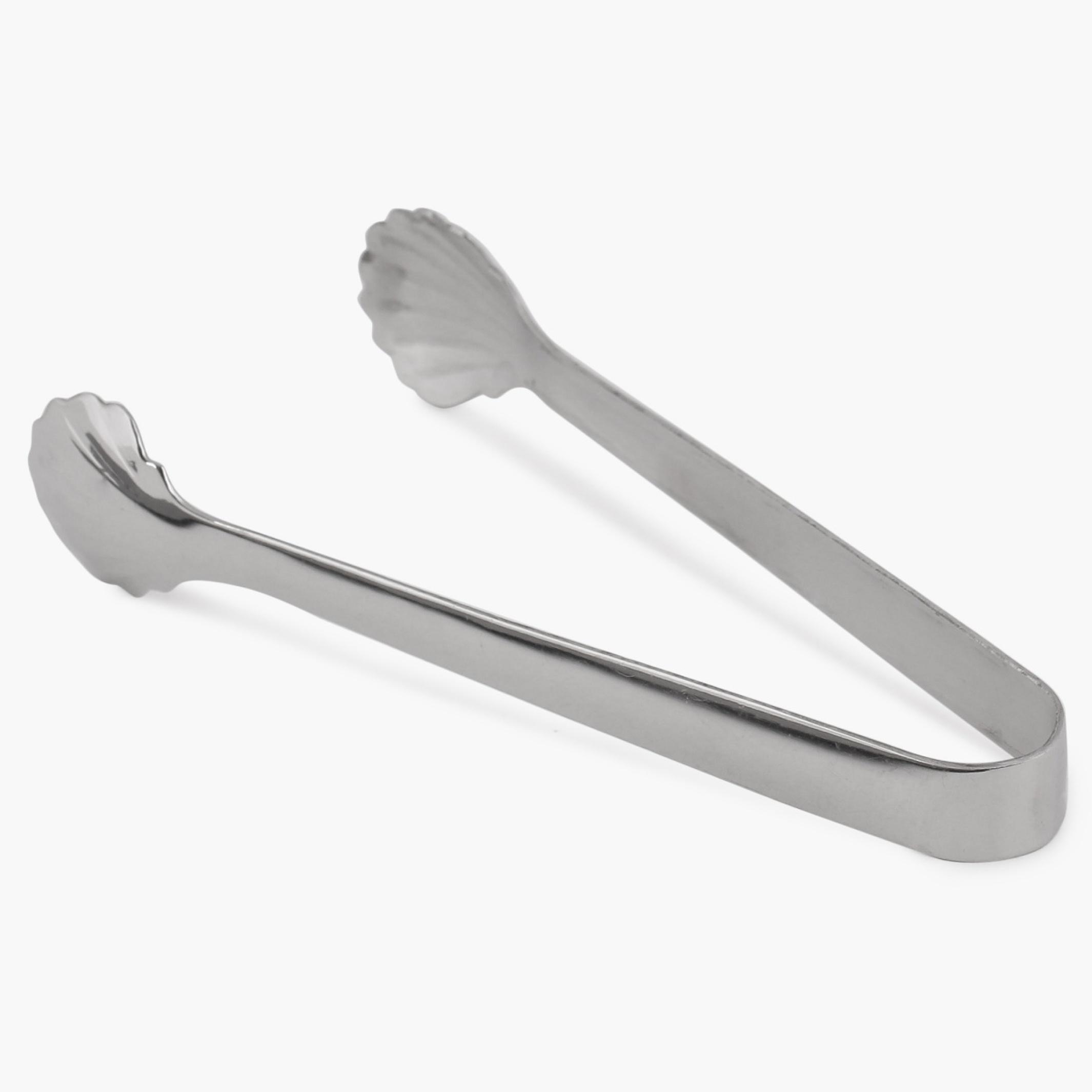 Ferrit Stainless Steel Tong in Silver