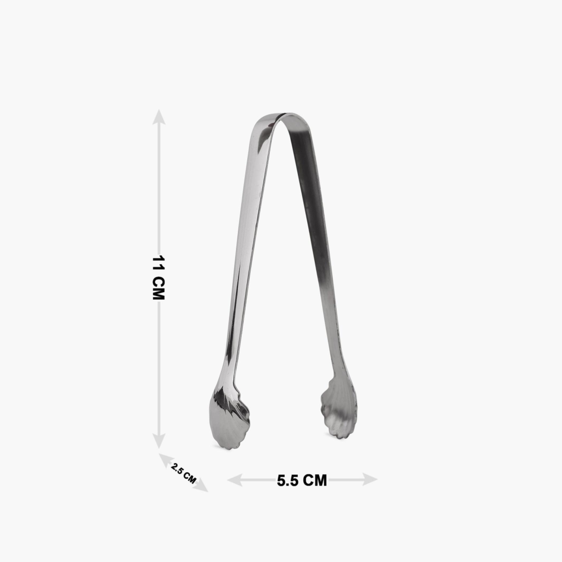 Ferrit Stainless Steel Tong in Silver