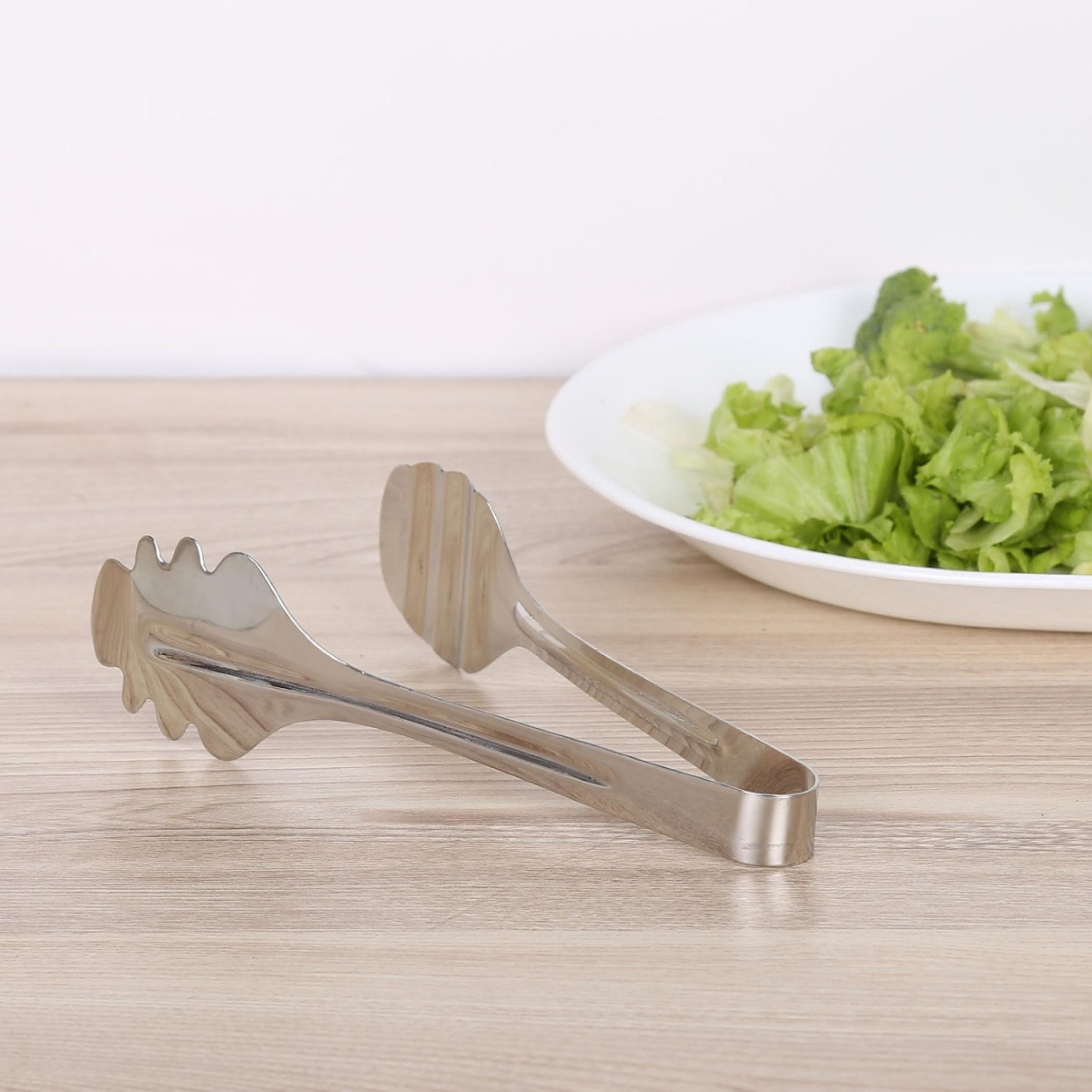 Ferrit Stainless Steel All Purpose Tong in Silver