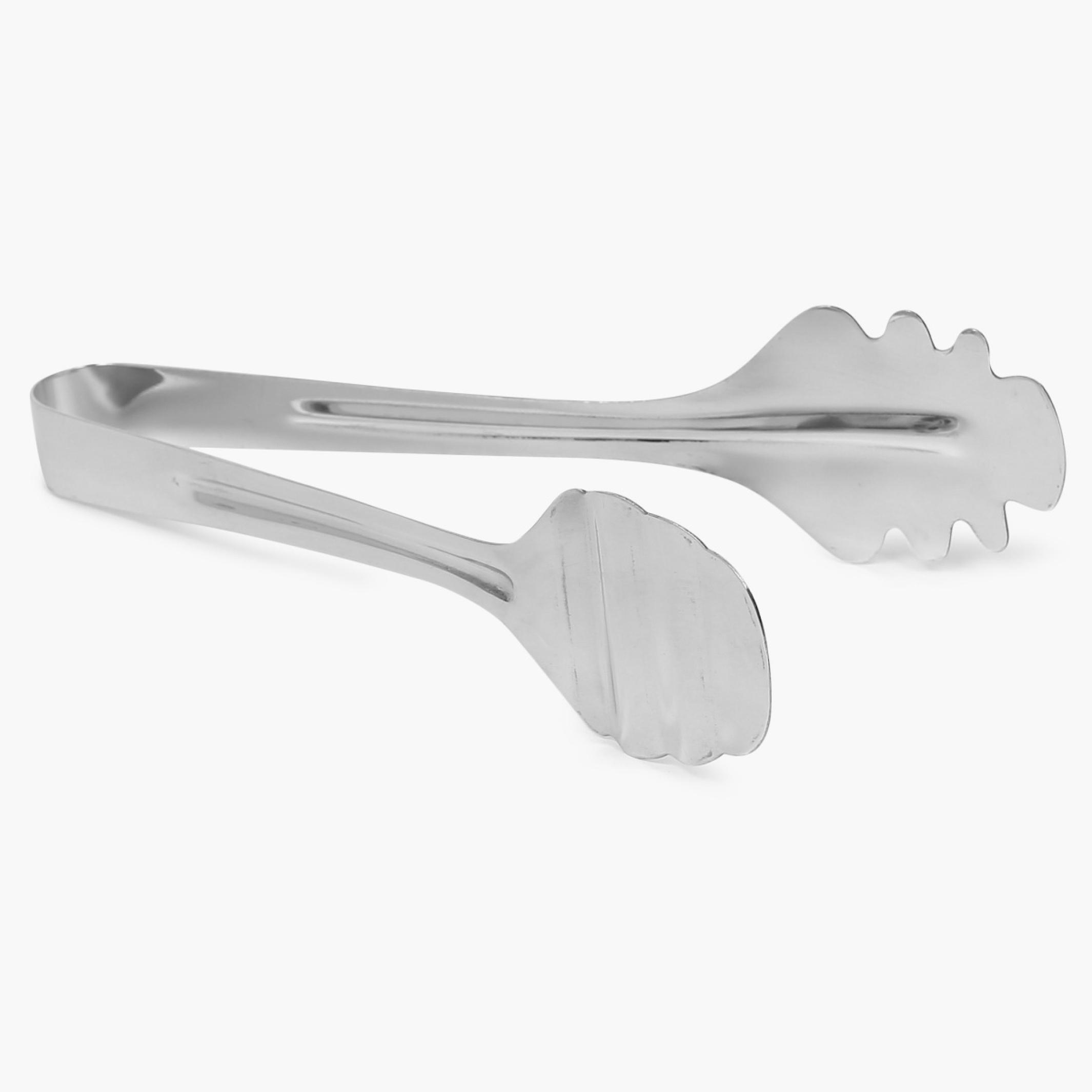 Ferrit Stainless Steel All Purpose Tong in Silver