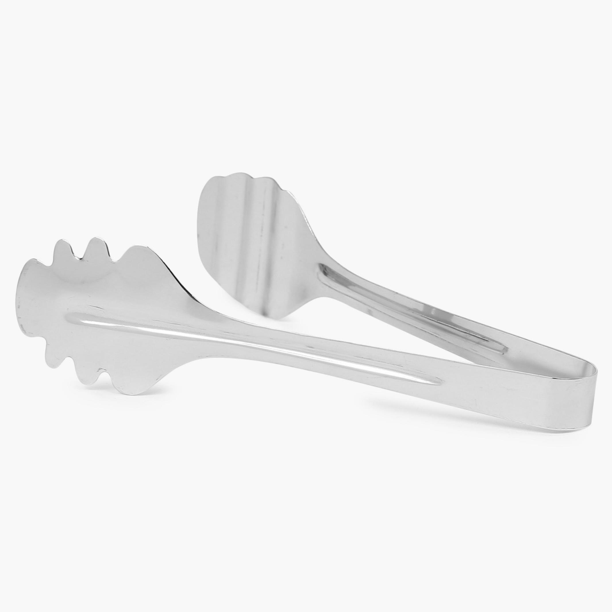 Ferrit Stainless Steel All Purpose Tong in Silver