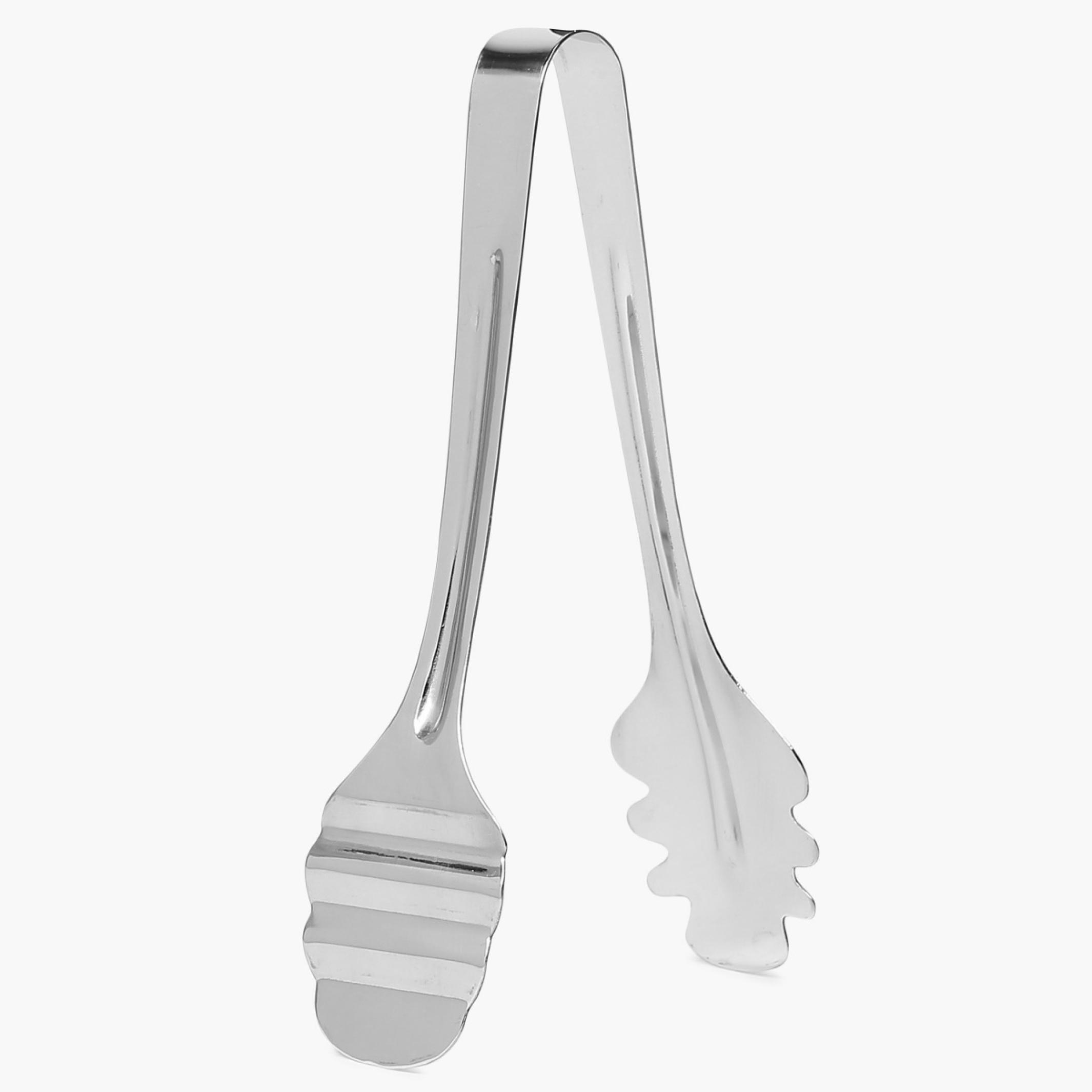 Ferrit Stainless Steel All Purpose Tong in Silver