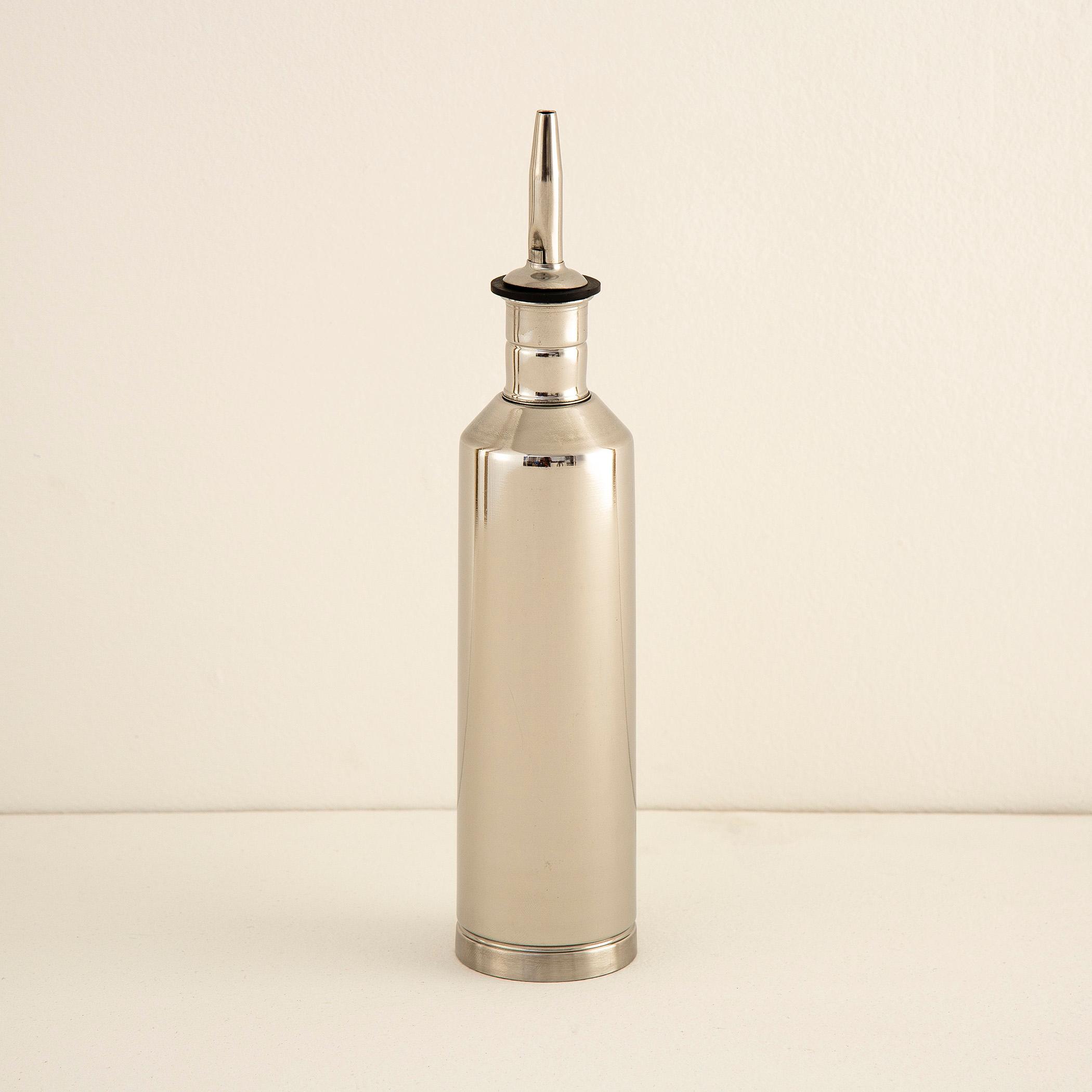 Glovia Stainless Steel Oil Pourer - 250ml in Silver