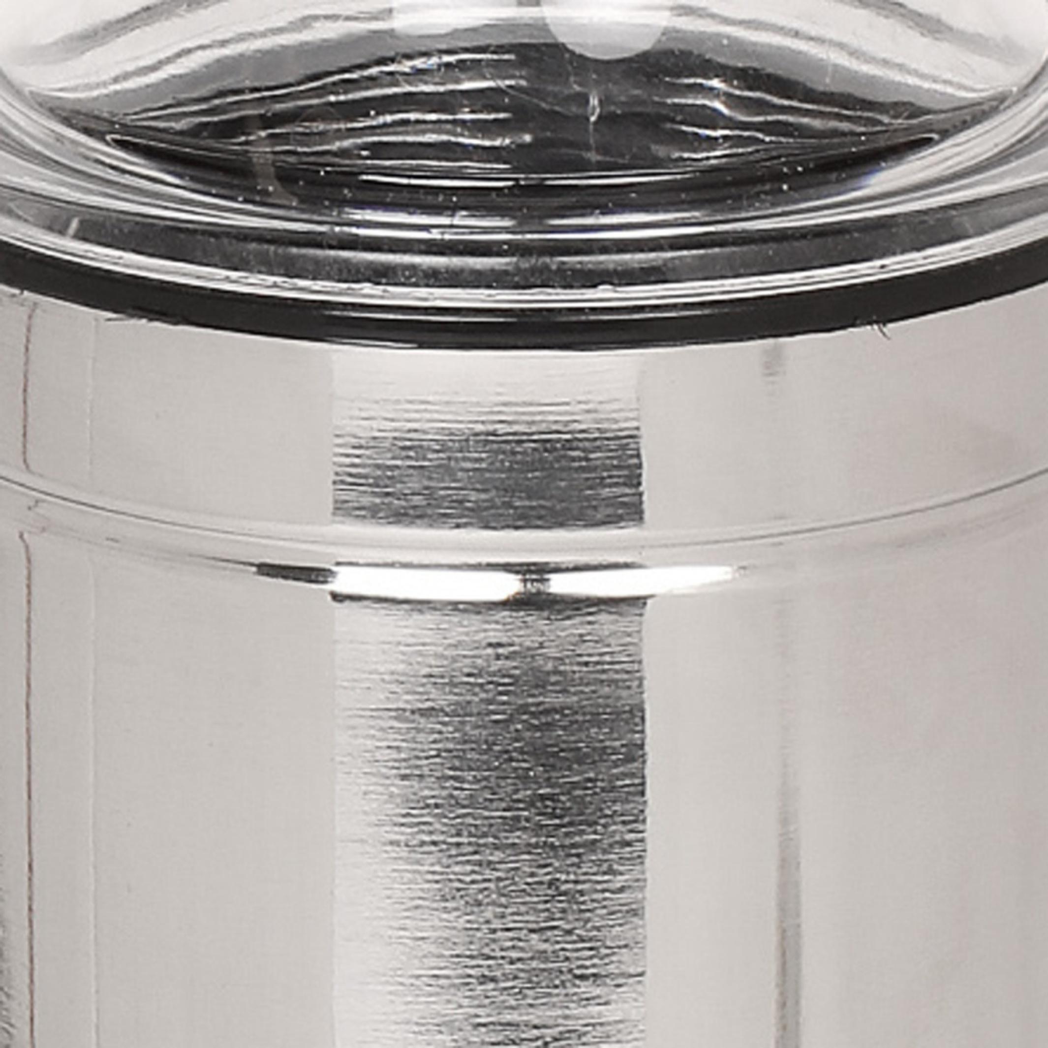 Glovia Stainless Steel Oil Can - 1L in Silver