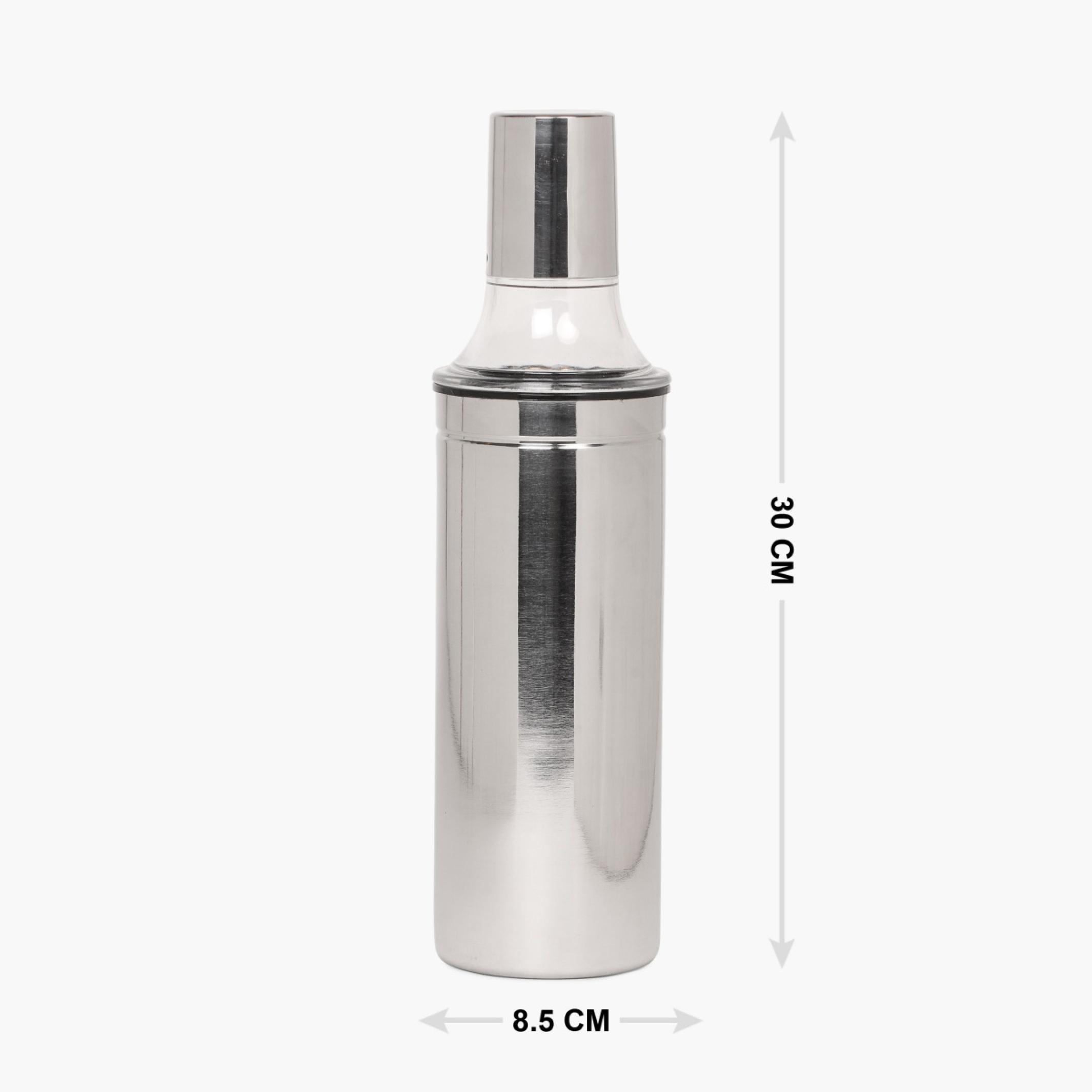 Glovia Stainless Steel Oil Can - 1L in Silver