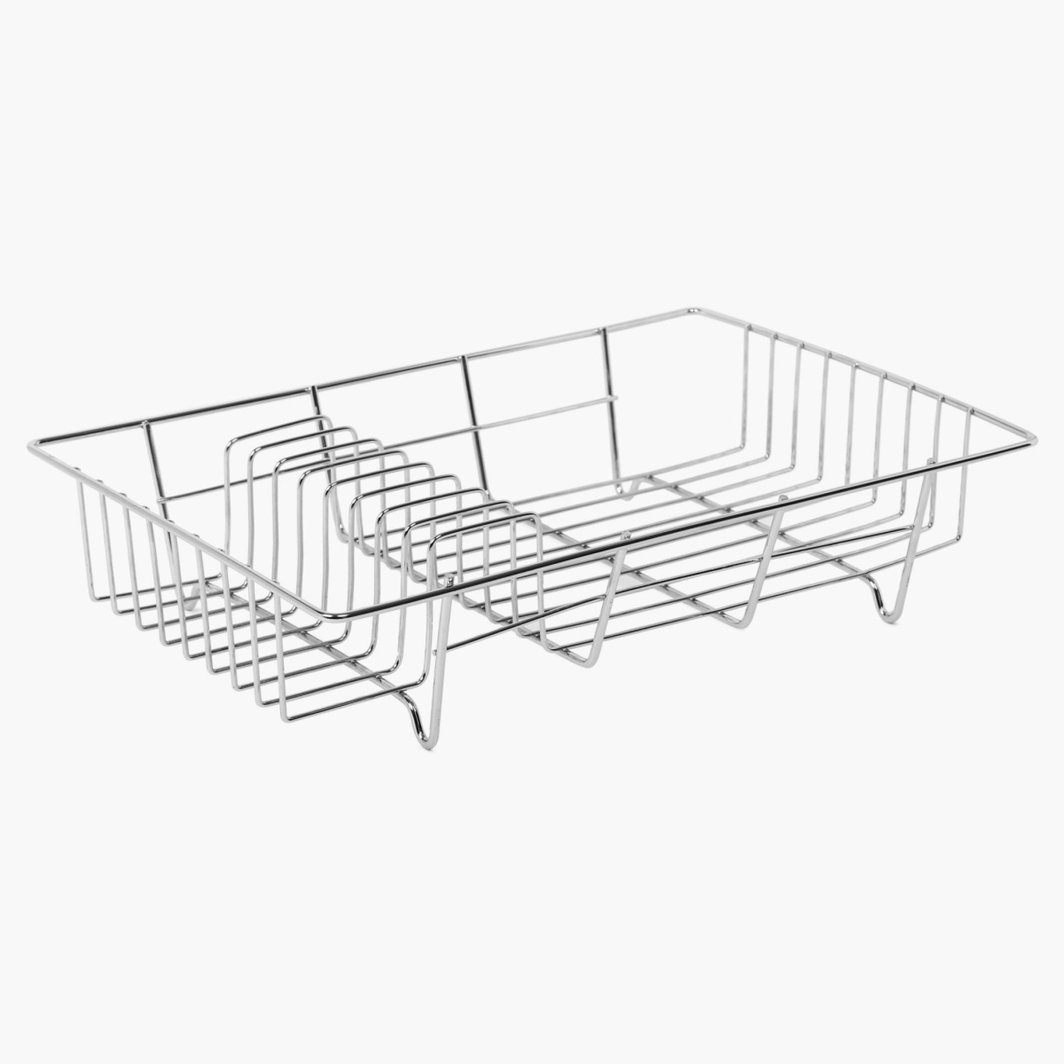 Orion Stainless Steel Dish Rack in Silver