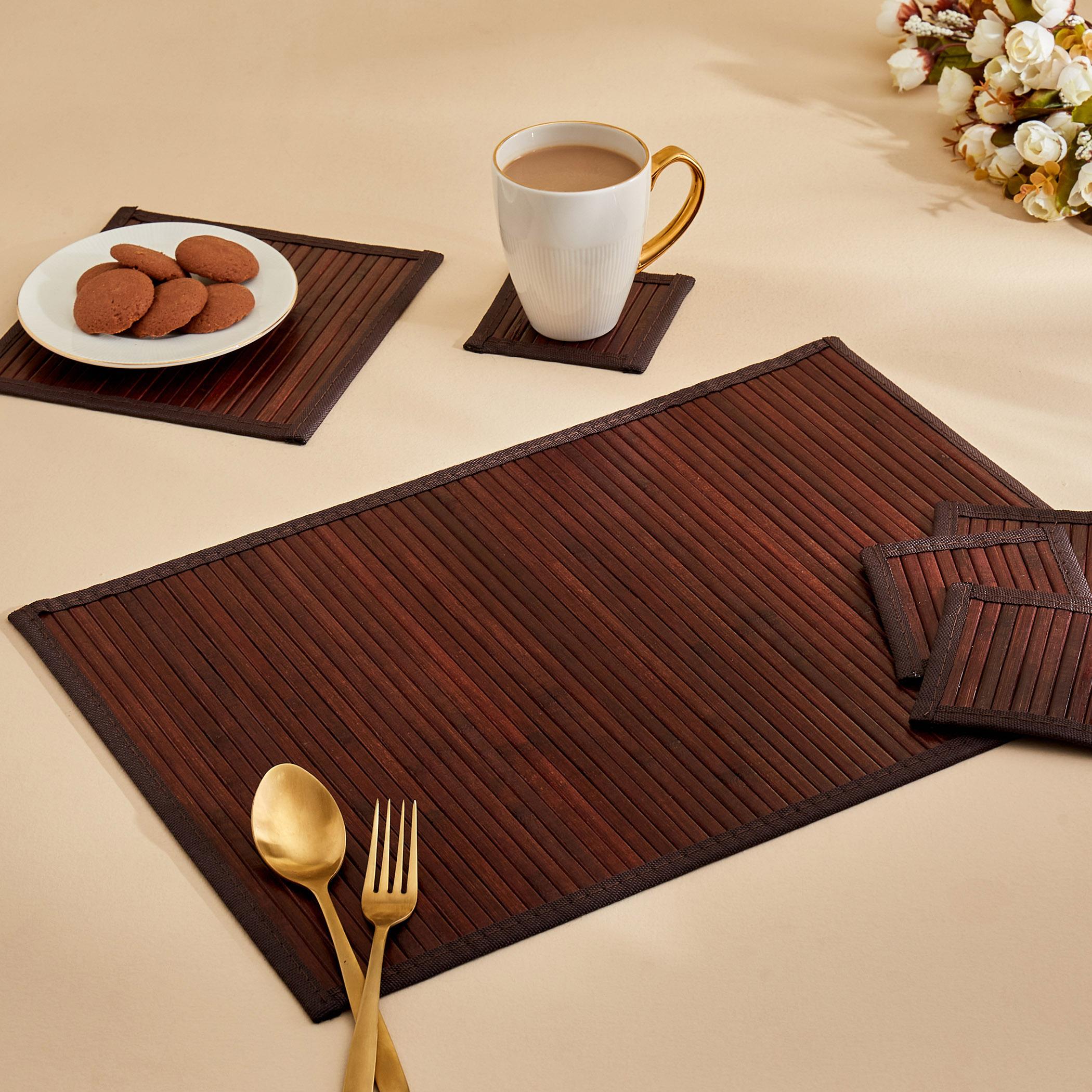 Habitat Bamboo Trivet in Brown
