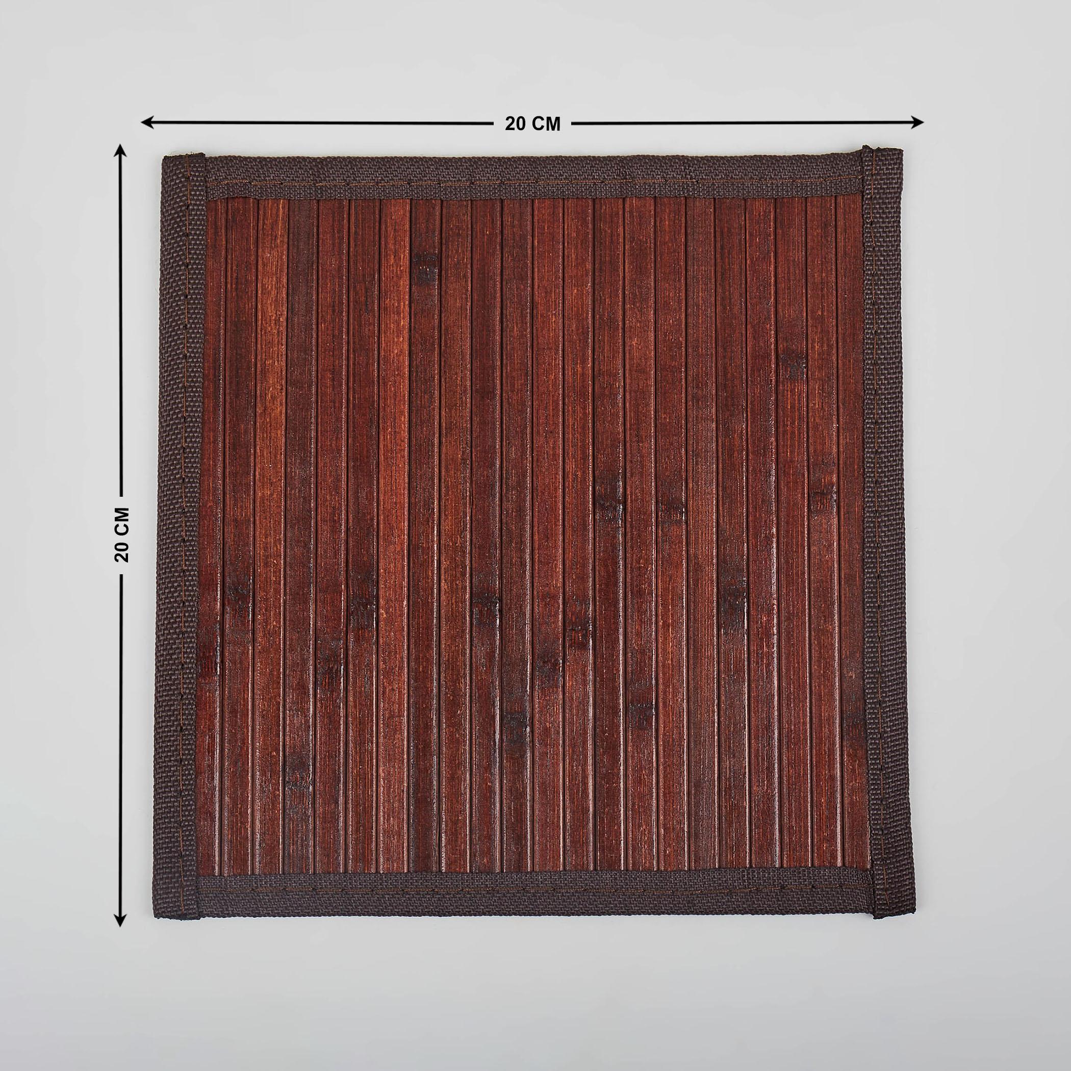 Habitat Bamboo Trivet in Brown