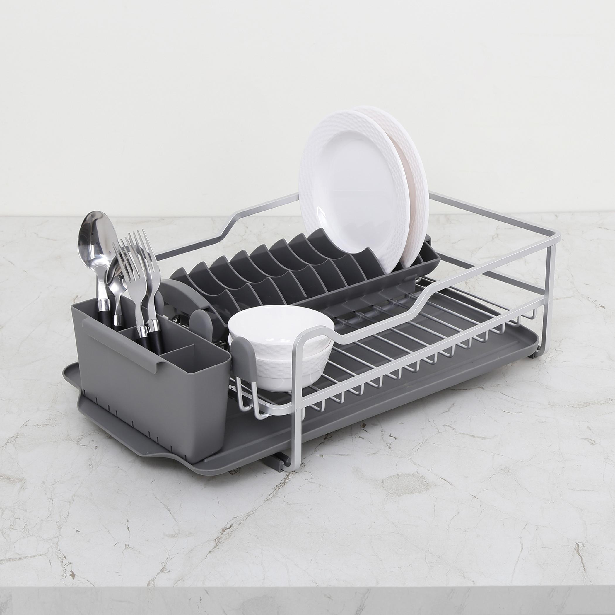 Orion Aluminium Dish Rack in Silver