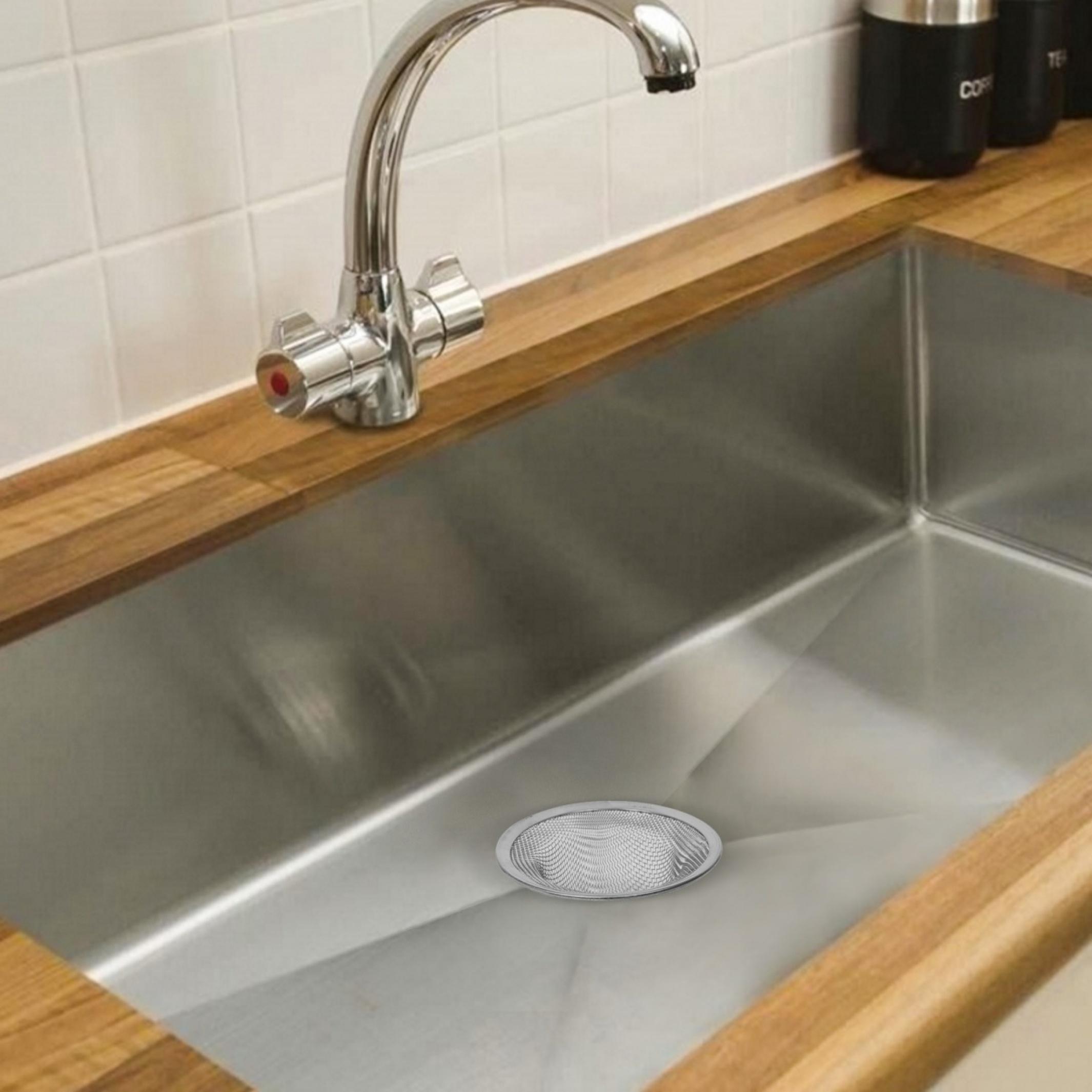 Ferrit Stainless Steel Sink Trapper in Silver