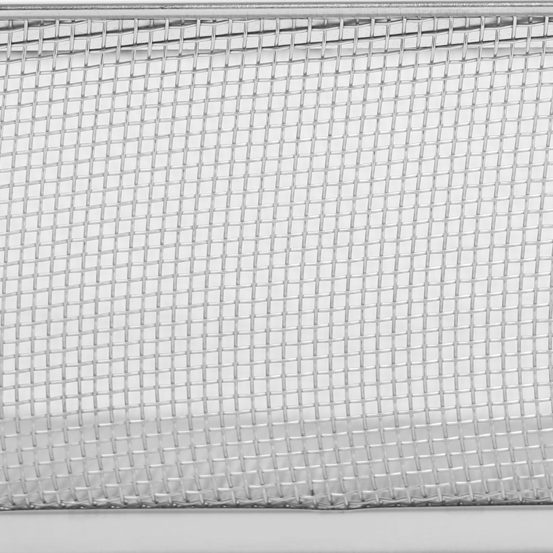 Glovia Stainless Steel Fridge Basket in Silver