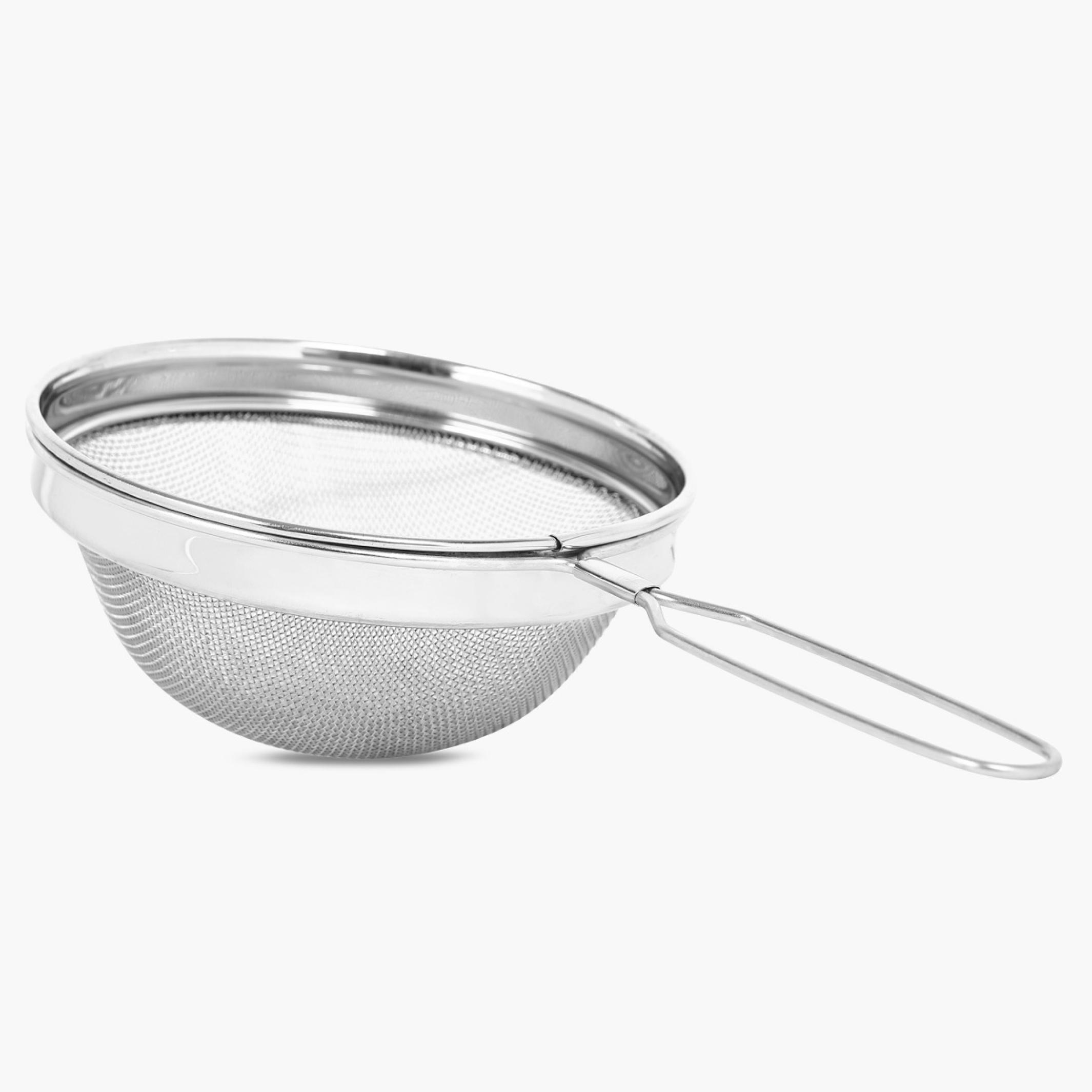 Ferrit Stainless Steel Soup Strainer in Silver