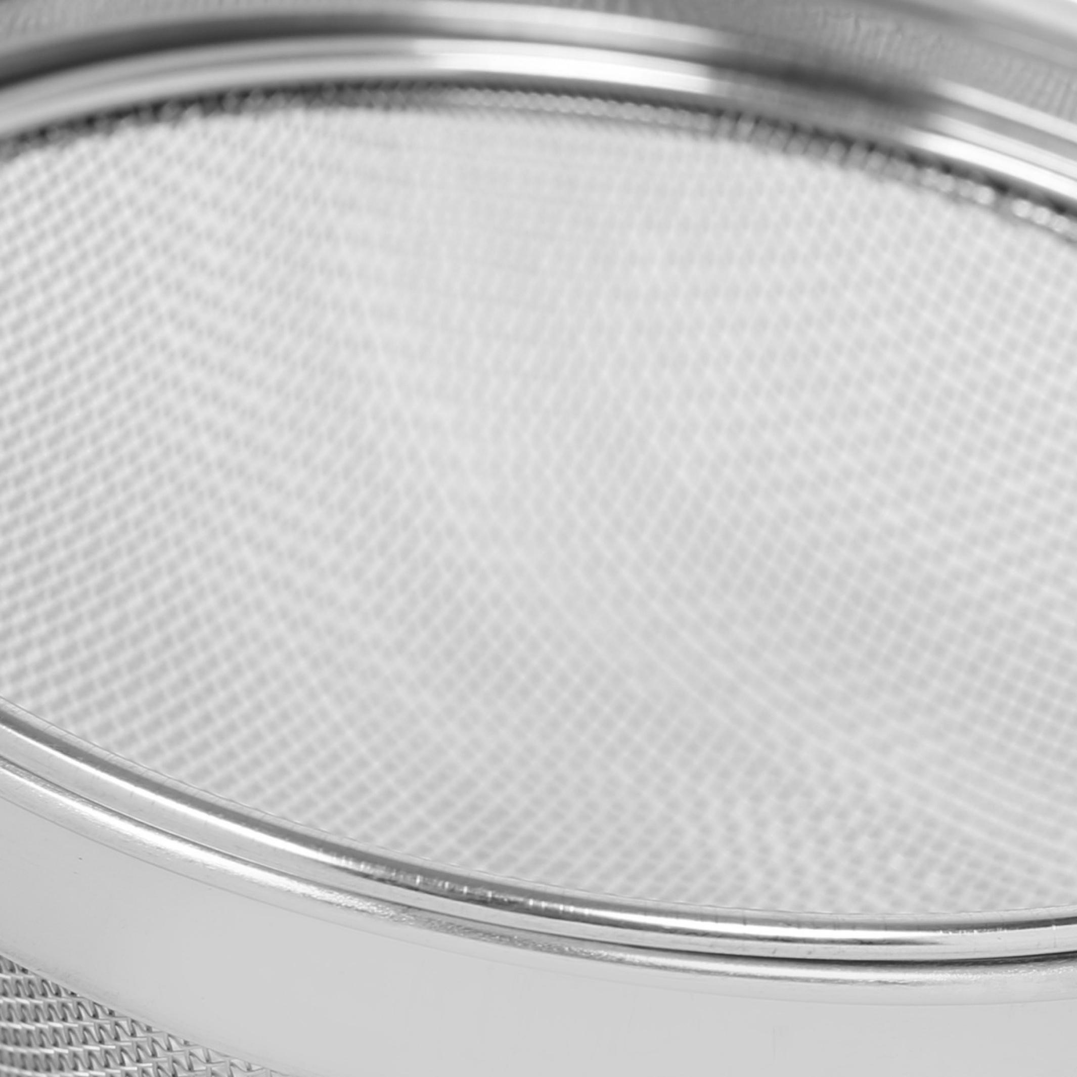Ferrit Stainless Steel Soup Strainer in Silver