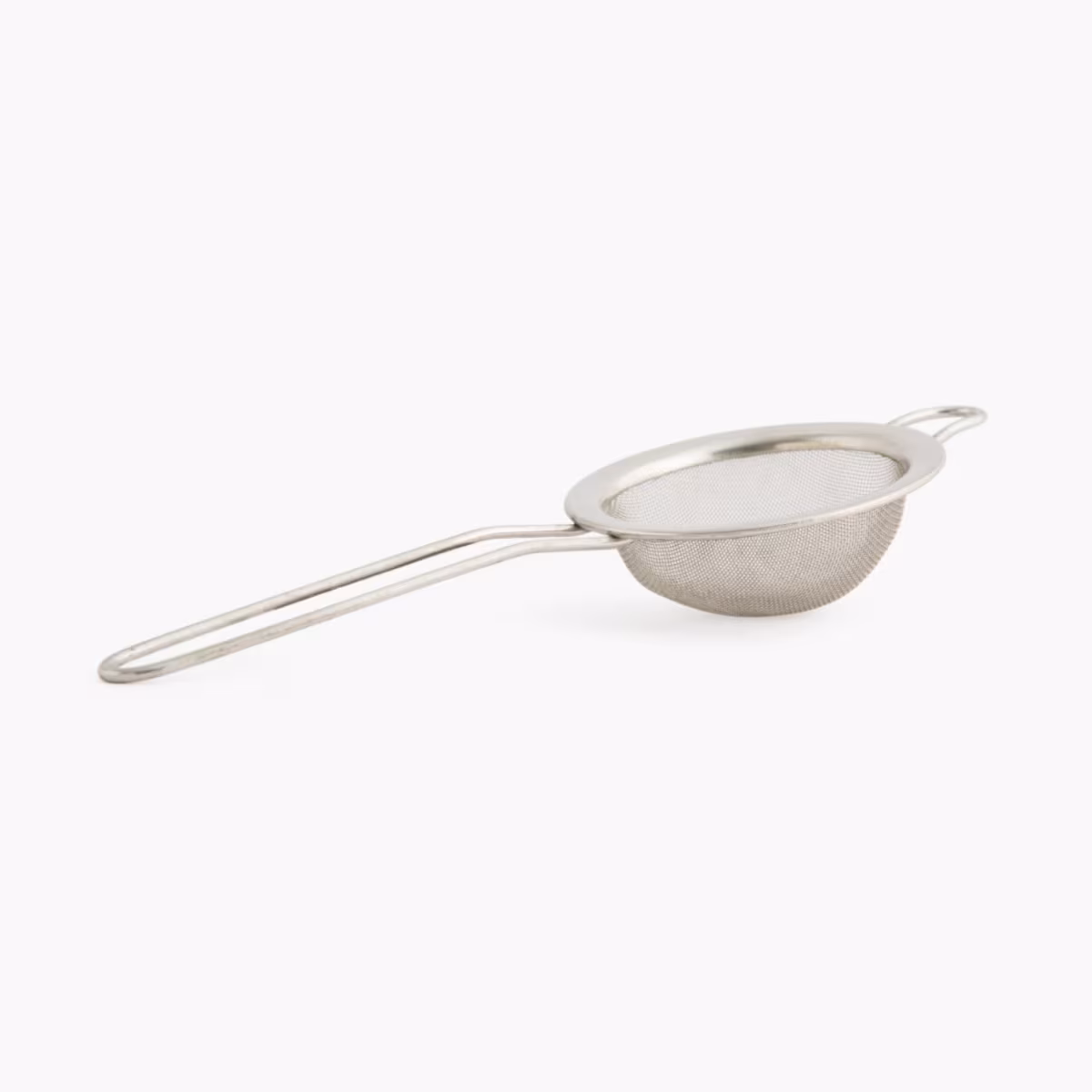 Ferrit Stainless Steel Tea Strainer in Silver