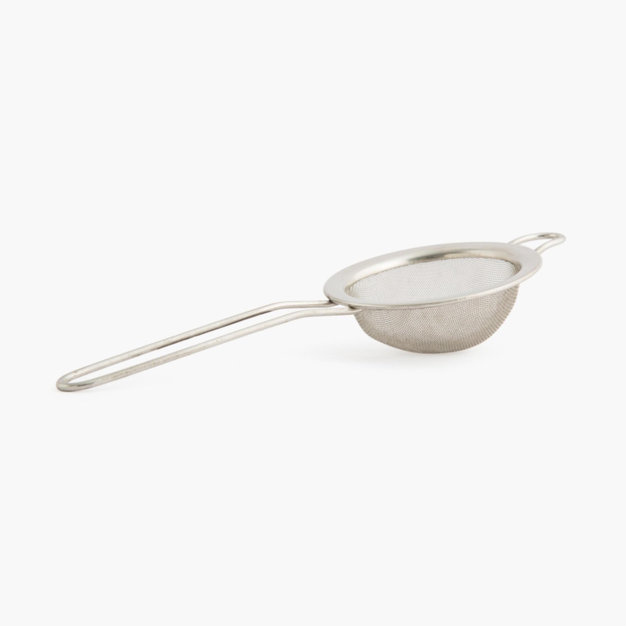 Ferrit Stainless Steel Tea Strainer in Silver