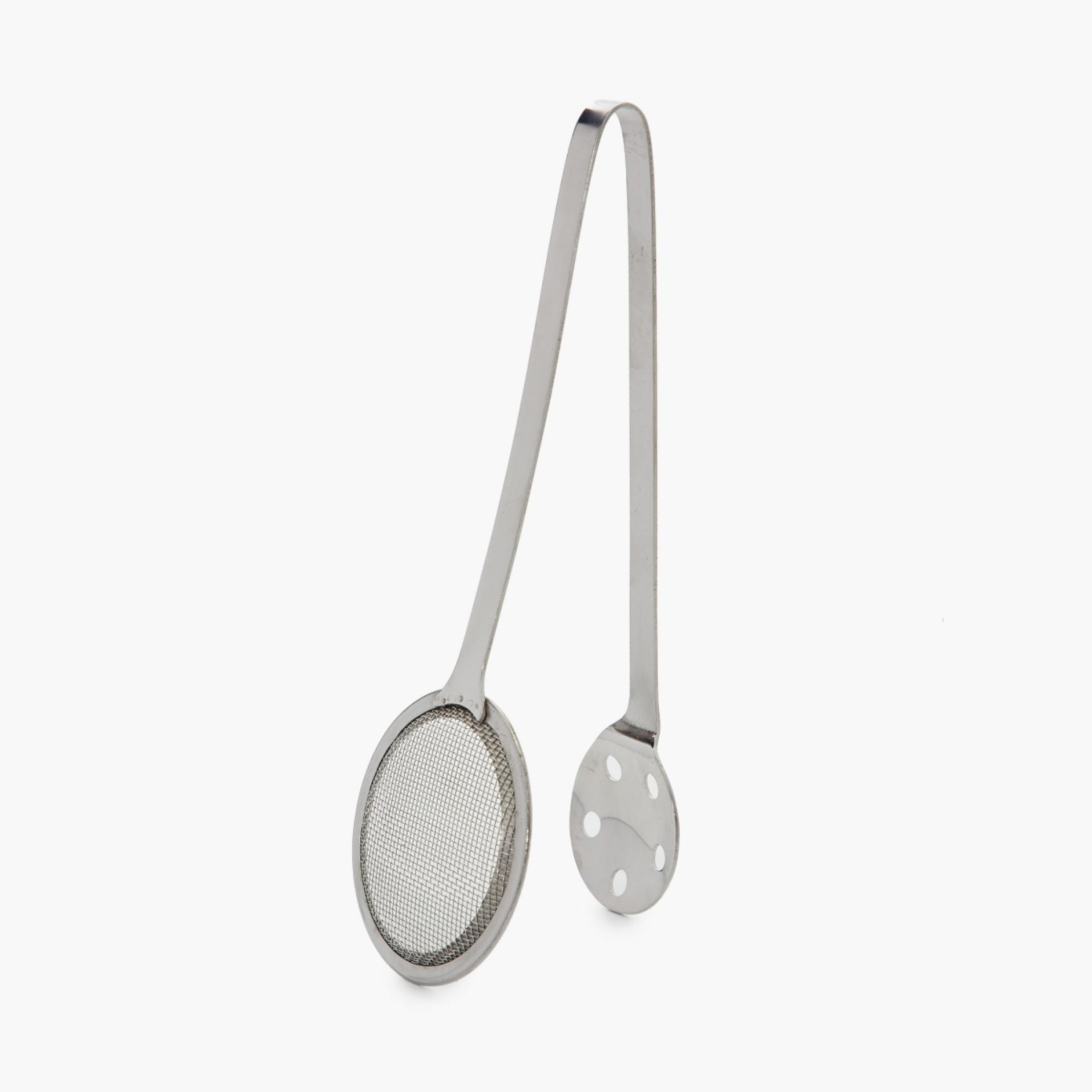 Ferrit Stainless Steel Serving Tong in Silver
