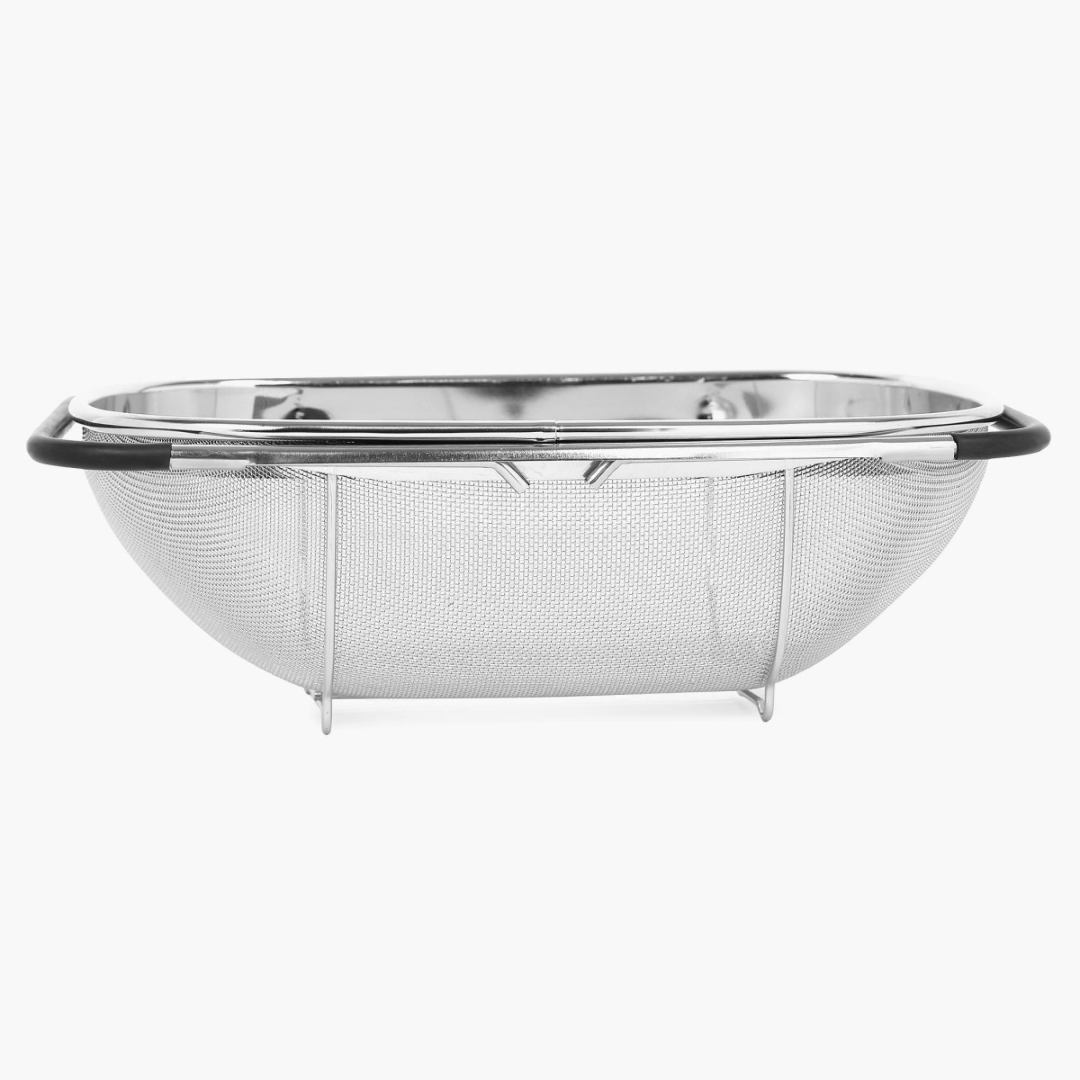 Glovia Stainless Steel Sink Basket in Silver