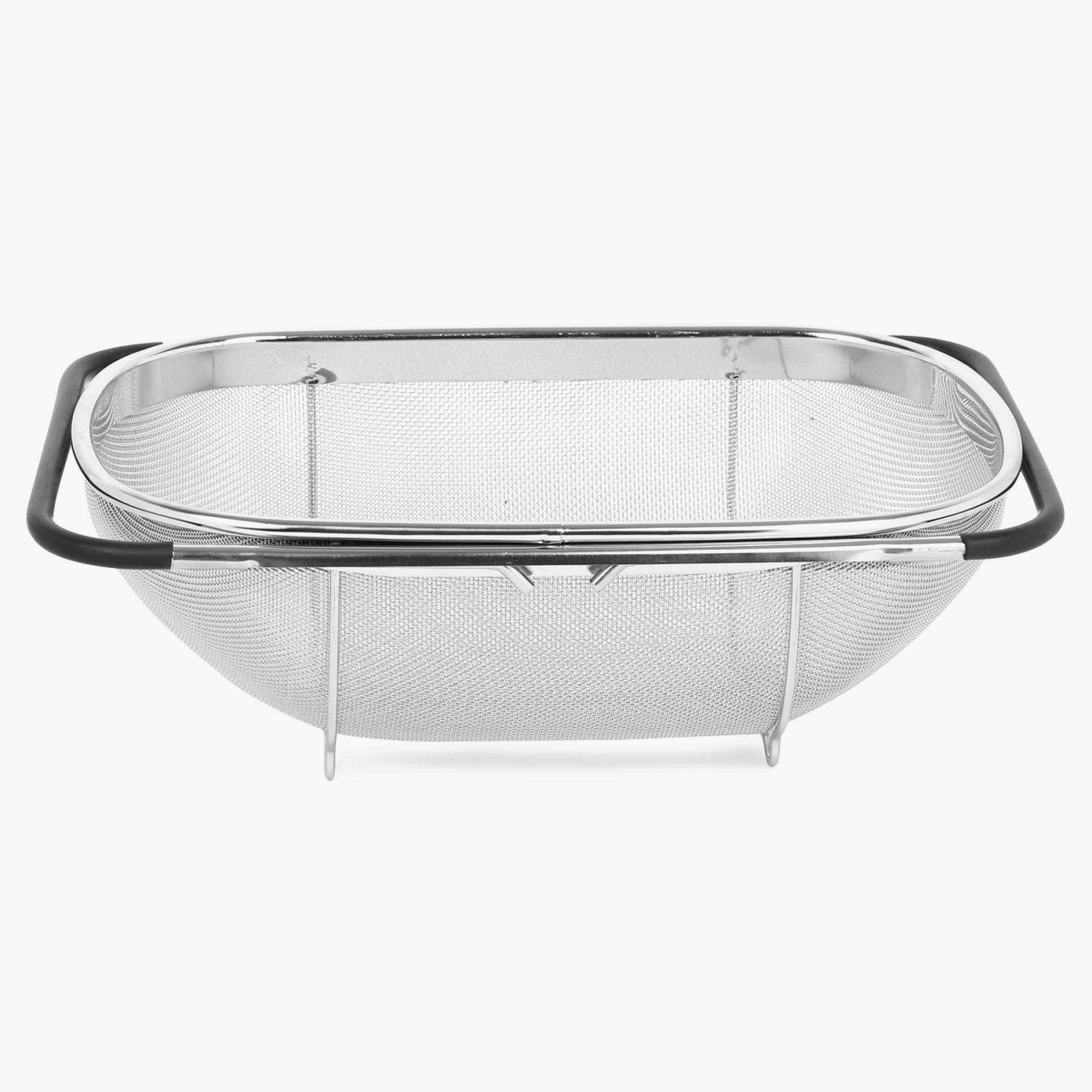 Glovia Stainless Steel Sink Basket in Silver
