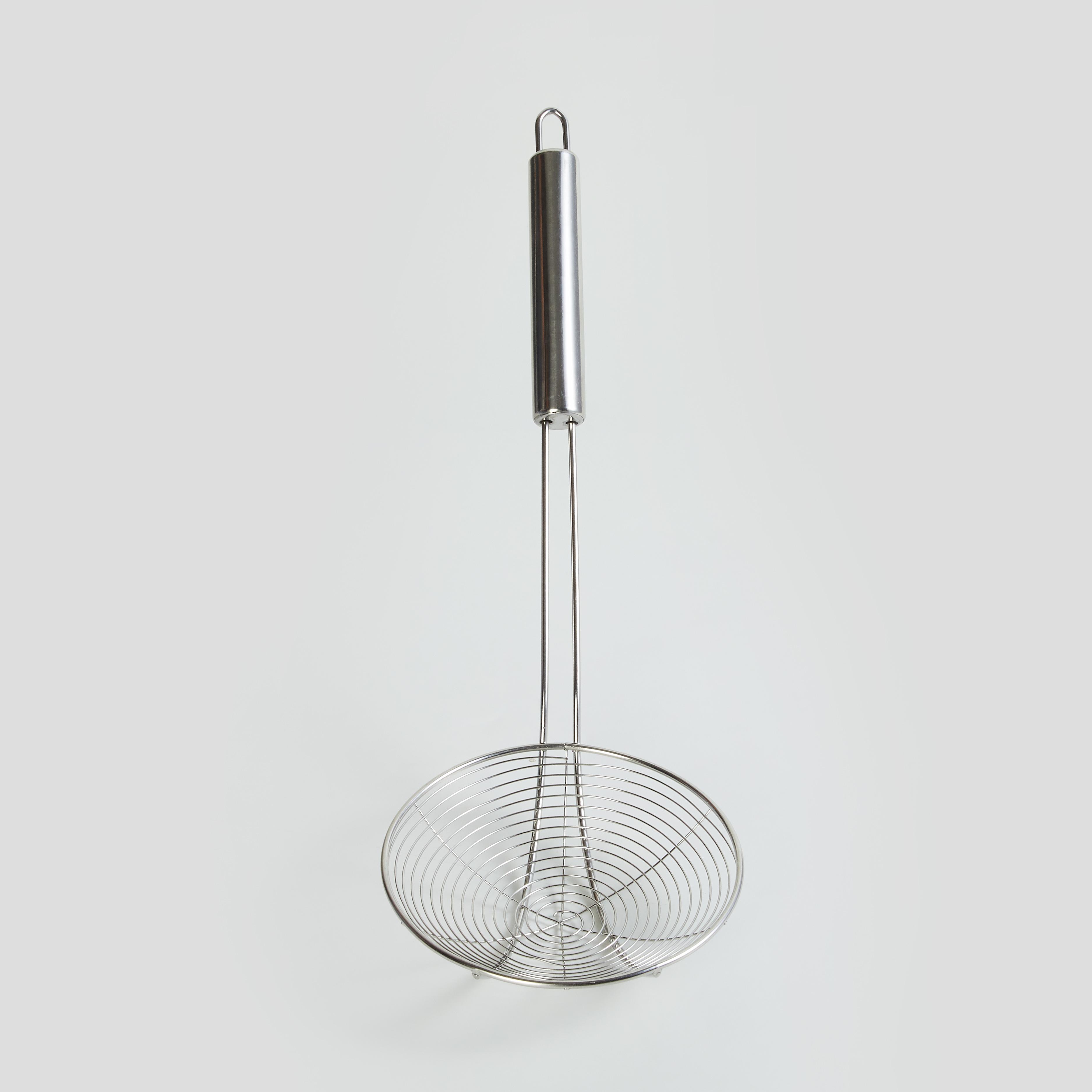 Ferrit Stainless Steel Deep Fry Strainer in Silver
