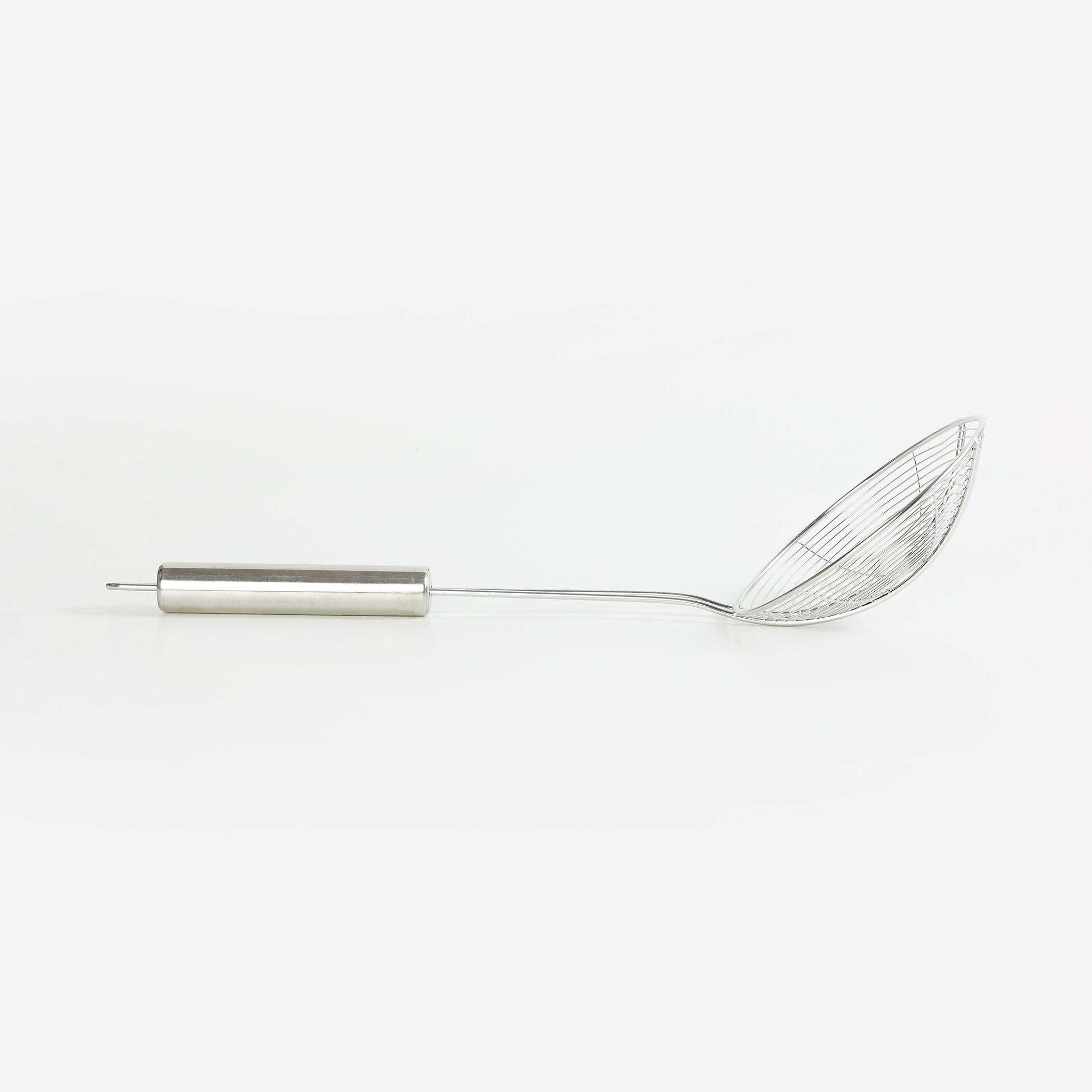 Ferrit Stainless Steel Deep Fry Strainer in Silver