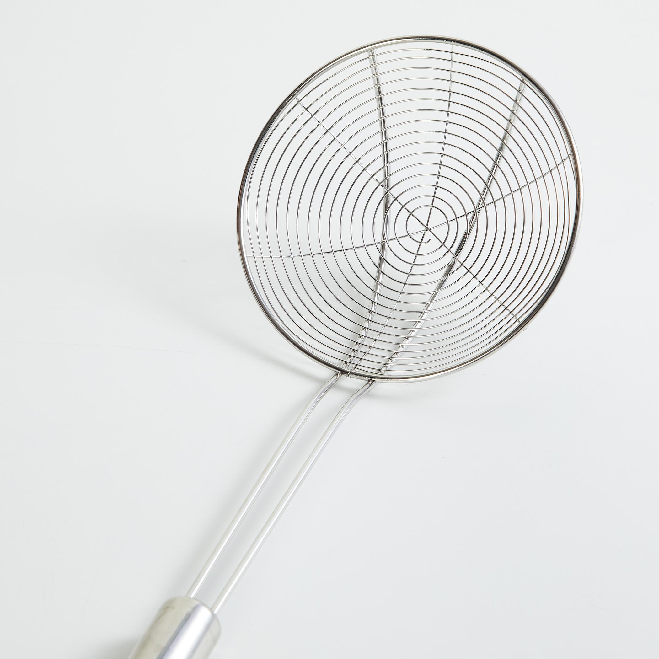 Ferrit Stainless Steel Deep Fry Strainer in Silver
