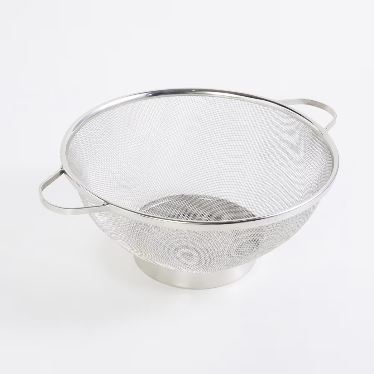 Ferrit Stainless Steel Colander Basket in Silver